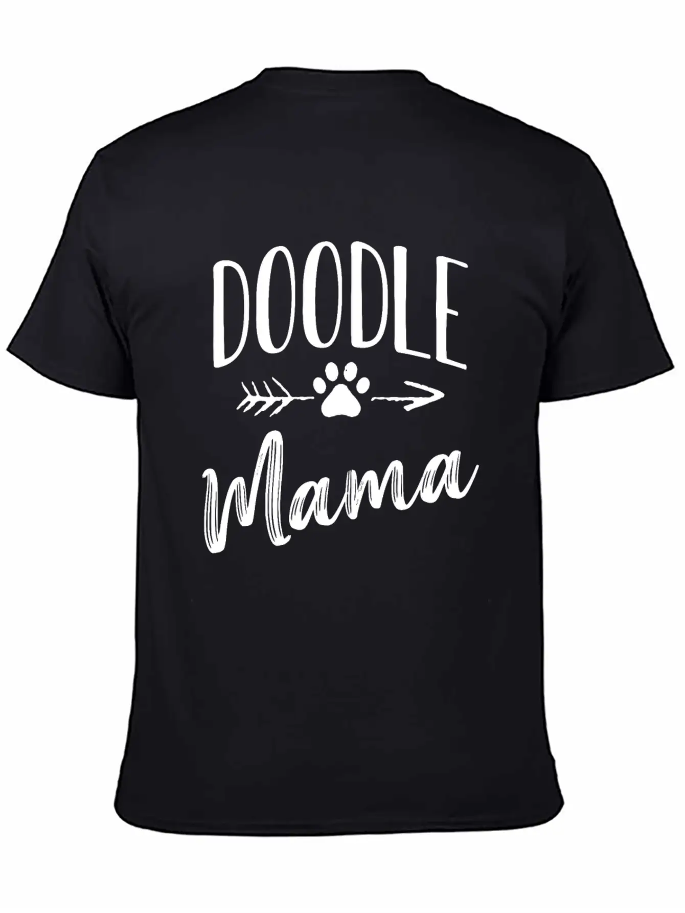 Womens Doodle Mama Labradoodle Goldendoodle Relaxed Everyday Tee – Lightweight And Durable Cotton
