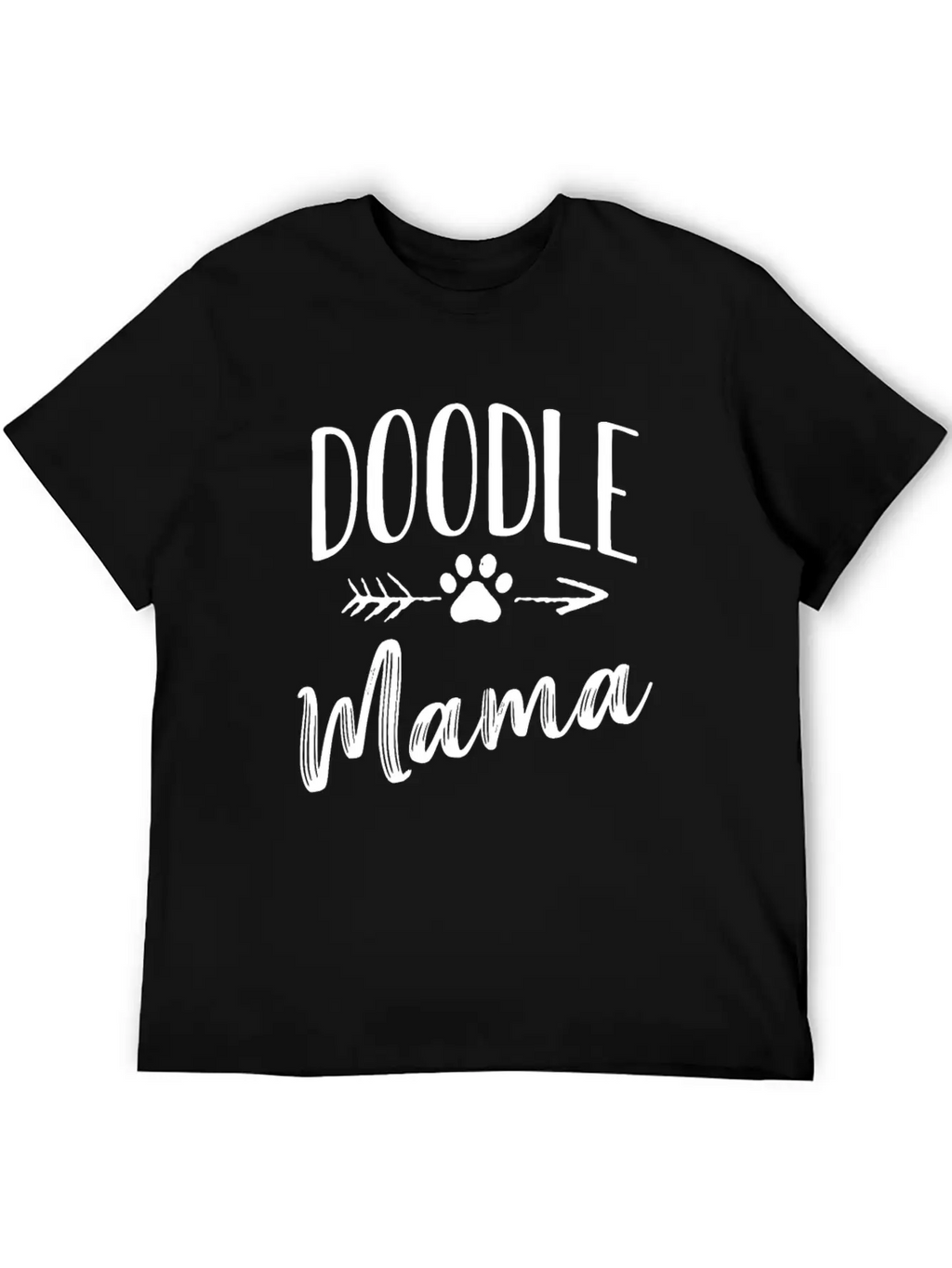 Womens Doodle Mama Labradoodle Goldendoodle Relaxed Everyday Tee – Lightweight And Durable Cotton