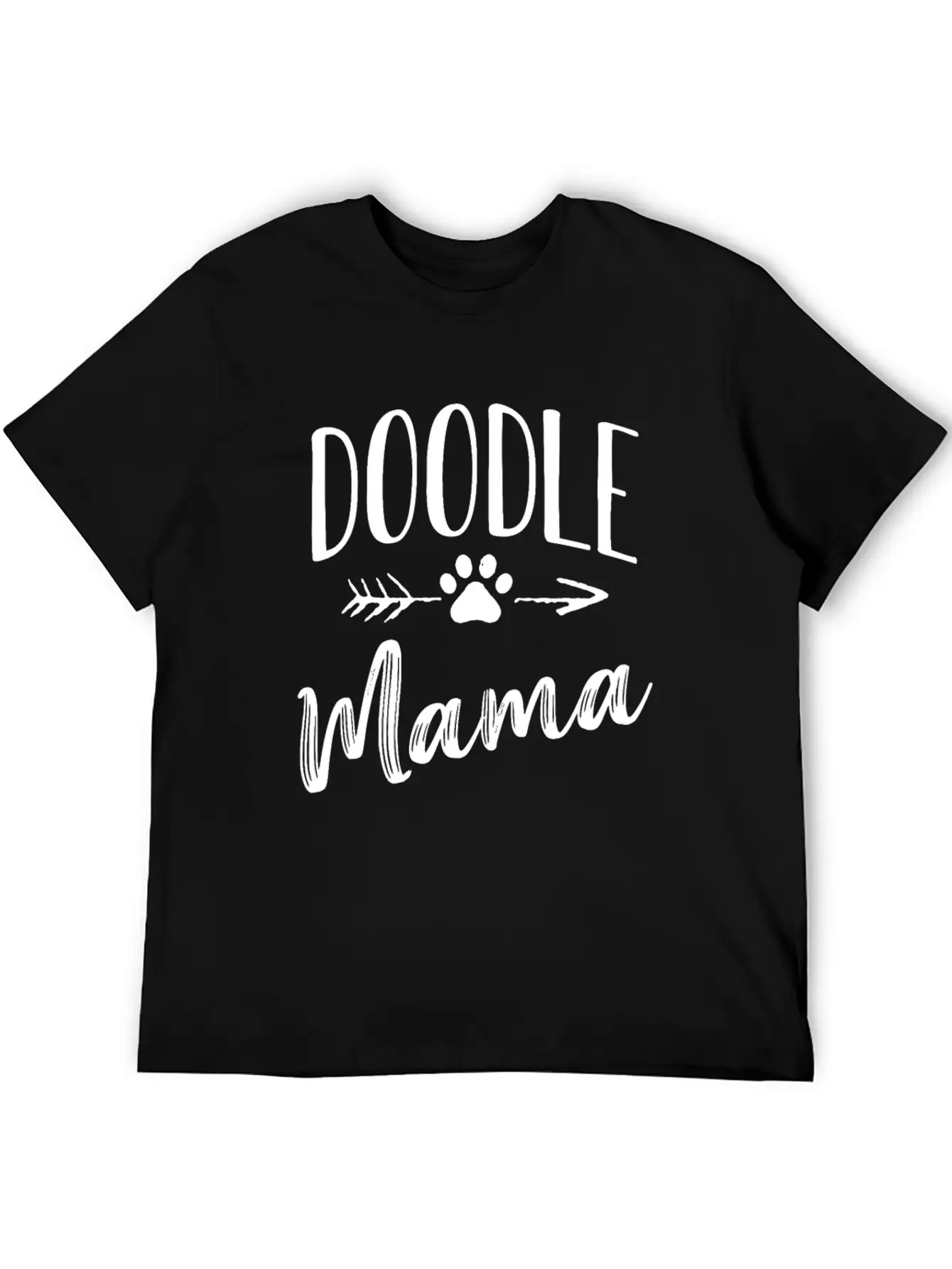 Womens Doodle Mama Labradoodle Goldendoodle Relaxed Everyday Tee – Lightweight And Durable Cotton