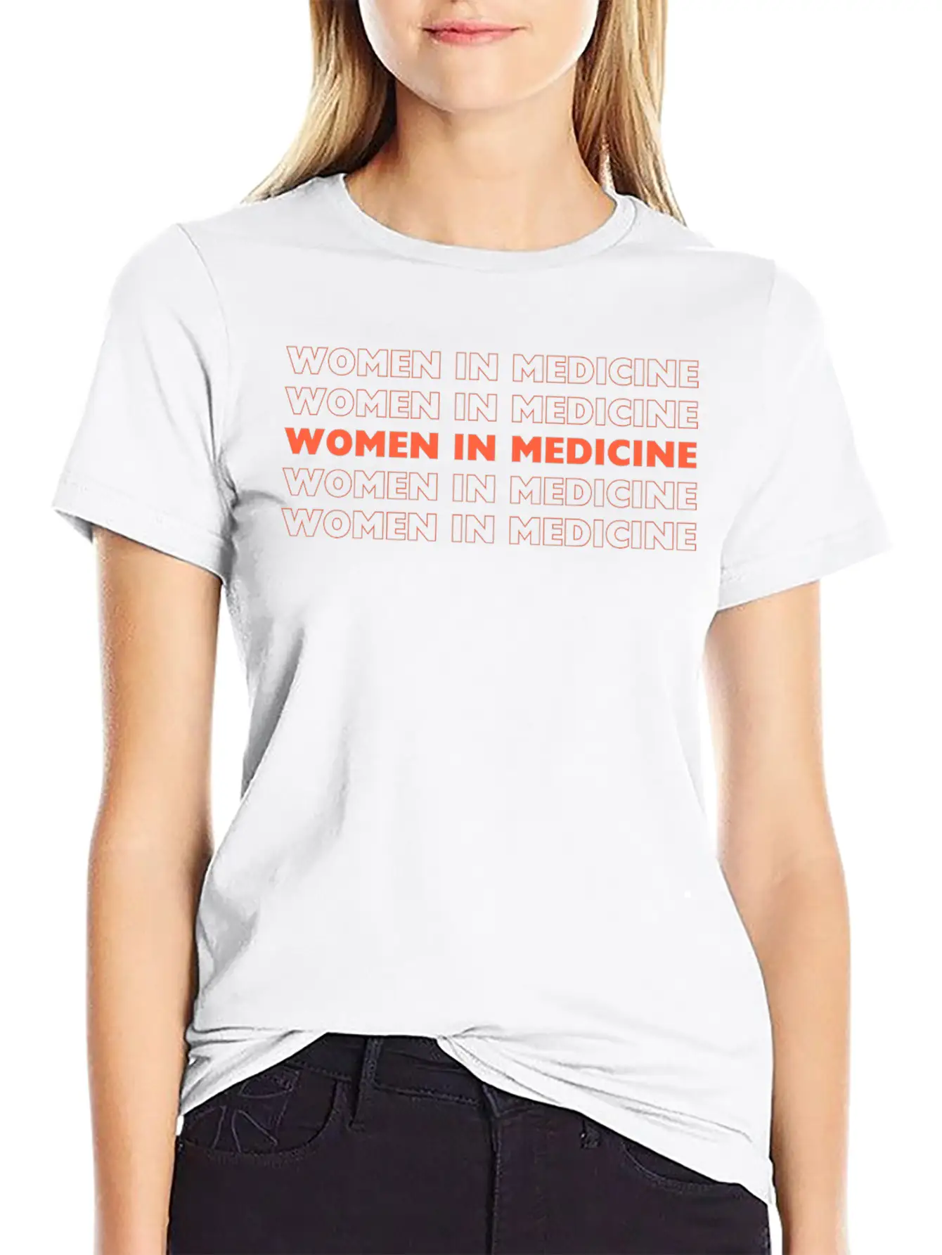 Womens Gift Idea- Womens In Medicine - MD/DO Gift Classic Cotton Tee – Unisex Comfort For Any Season