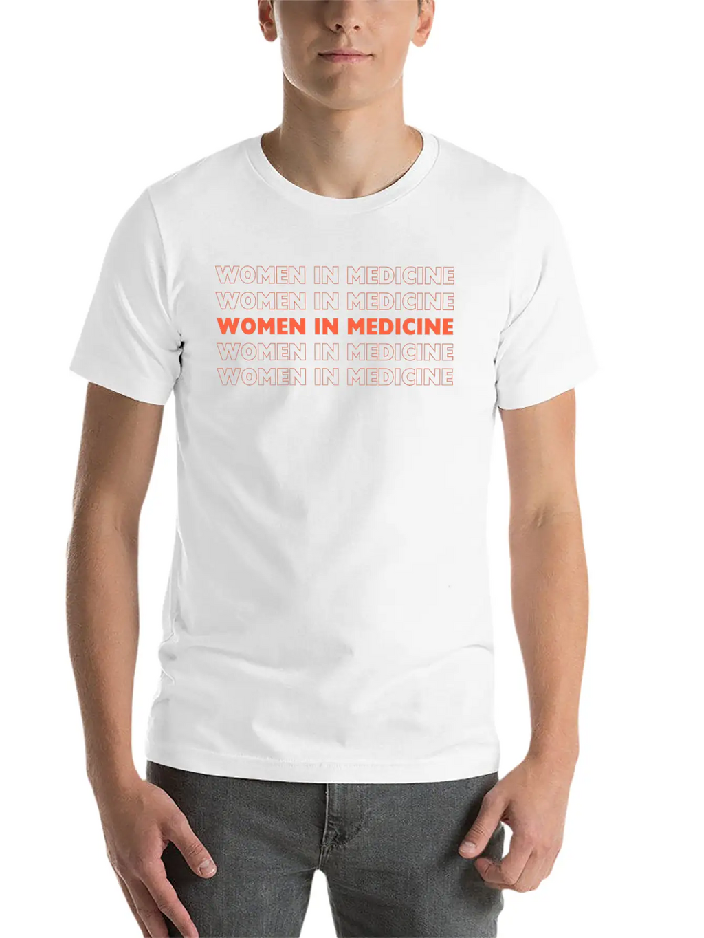 Womens Gift Idea- Womens In Medicine - MD/DO Gift Classic Cotton Tee – Unisex Comfort For Any Season