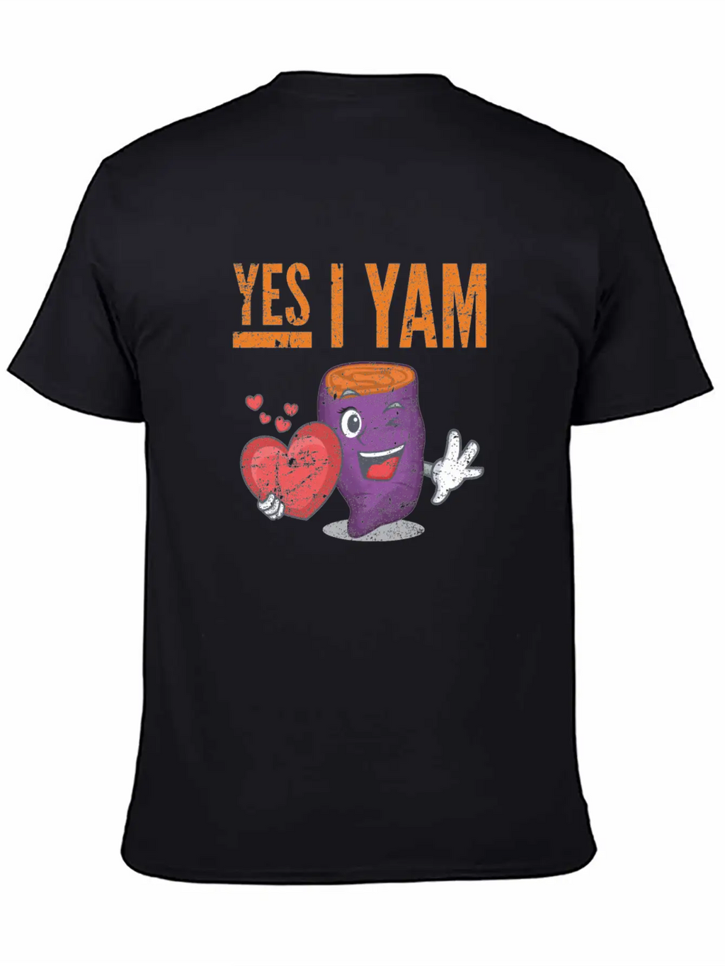 Womens She's My Sweet Potato - Yes I Yam Unisex Casual T-Shirt – Clean Design For Daily Comfort