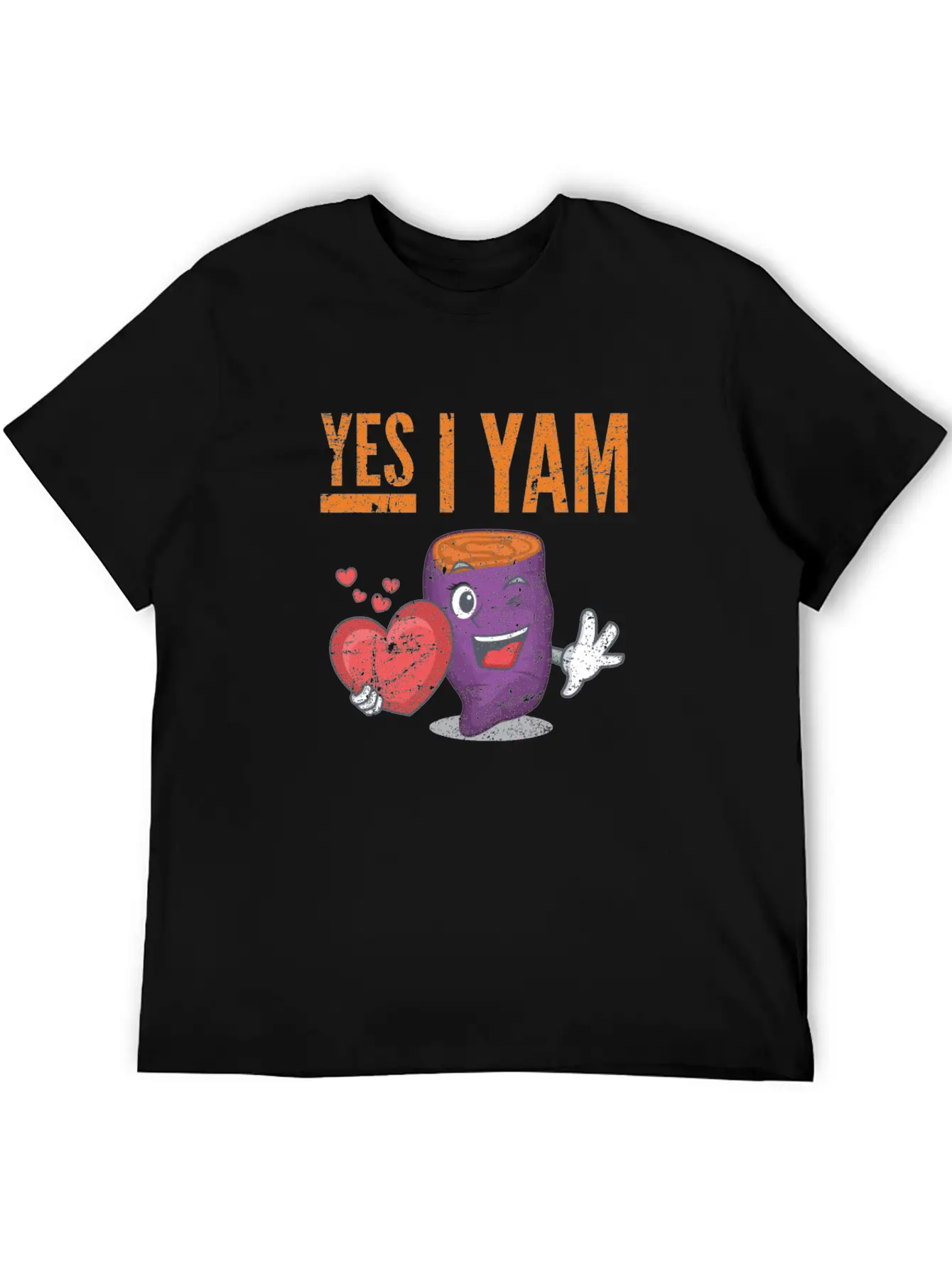 Womens She's My Sweet Potato - Yes I Yam Unisex Casual T-Shirt – Clean Design For Daily Comfort