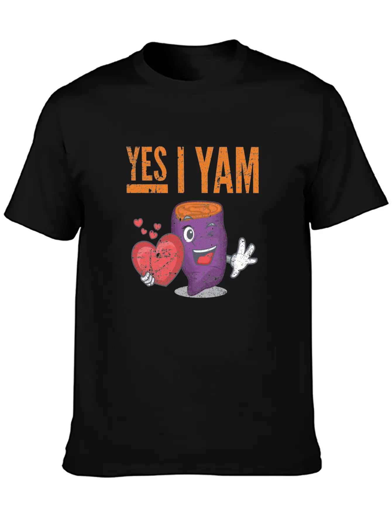 Womens She's My Sweet Potato - Yes I Yam Unisex Casual T-Shirt – Clean Design For Daily Comfort