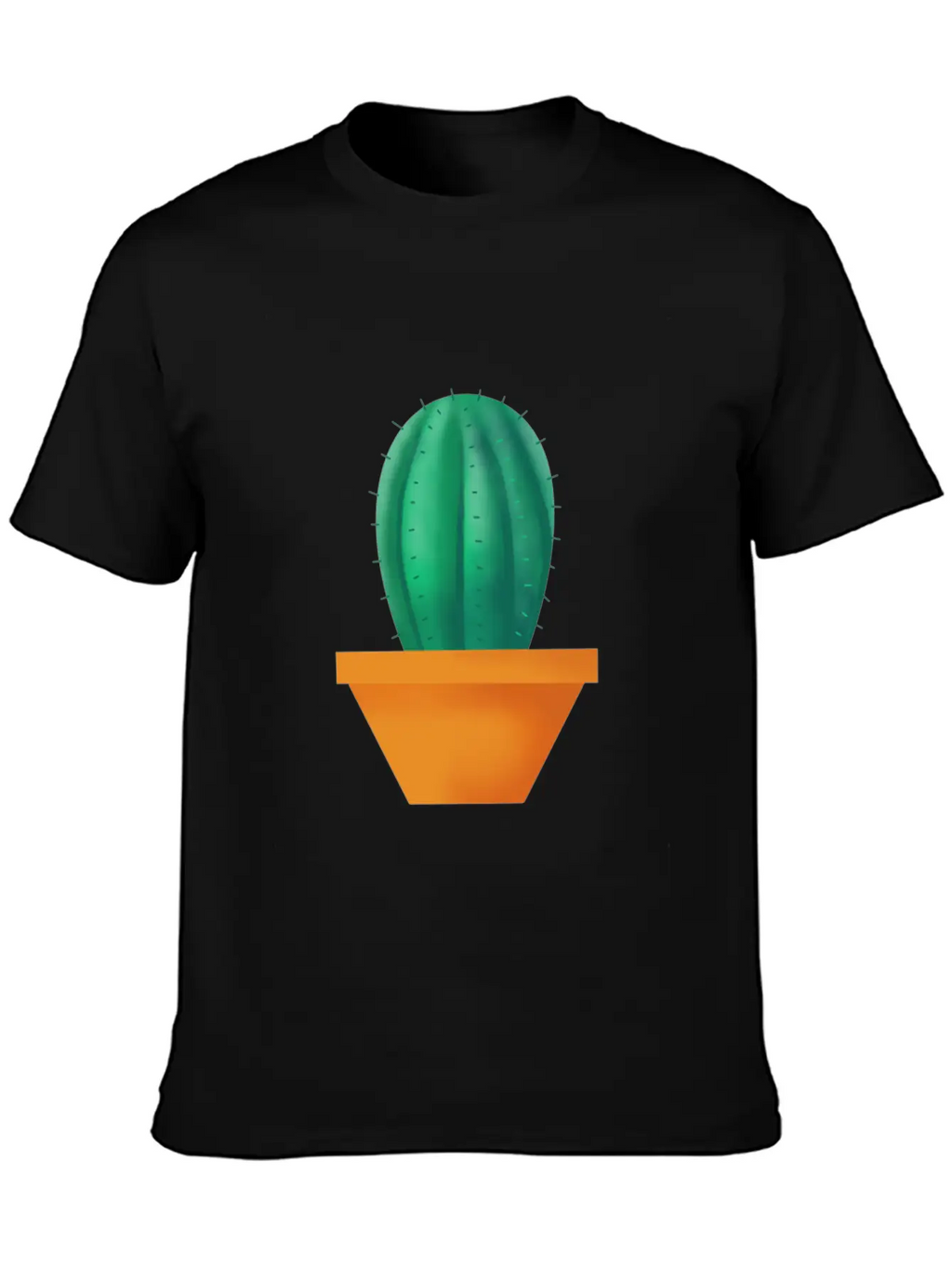 Wonderful Cactus Basic Graphic T-Shirt – Daily Comfort In Soft Cotton