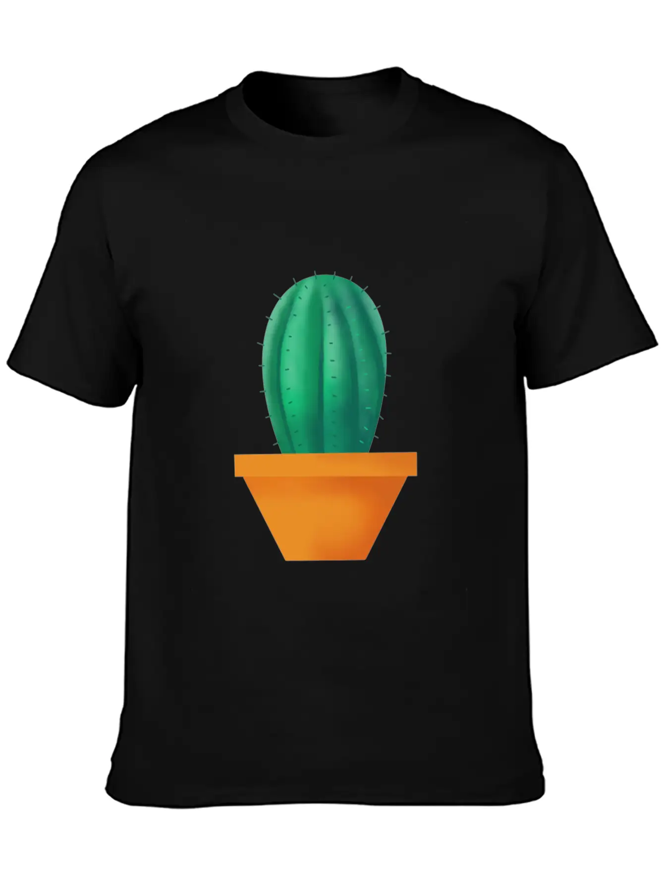 Wonderful Cactus Basic Graphic T-Shirt – Daily Comfort In Soft Cotton