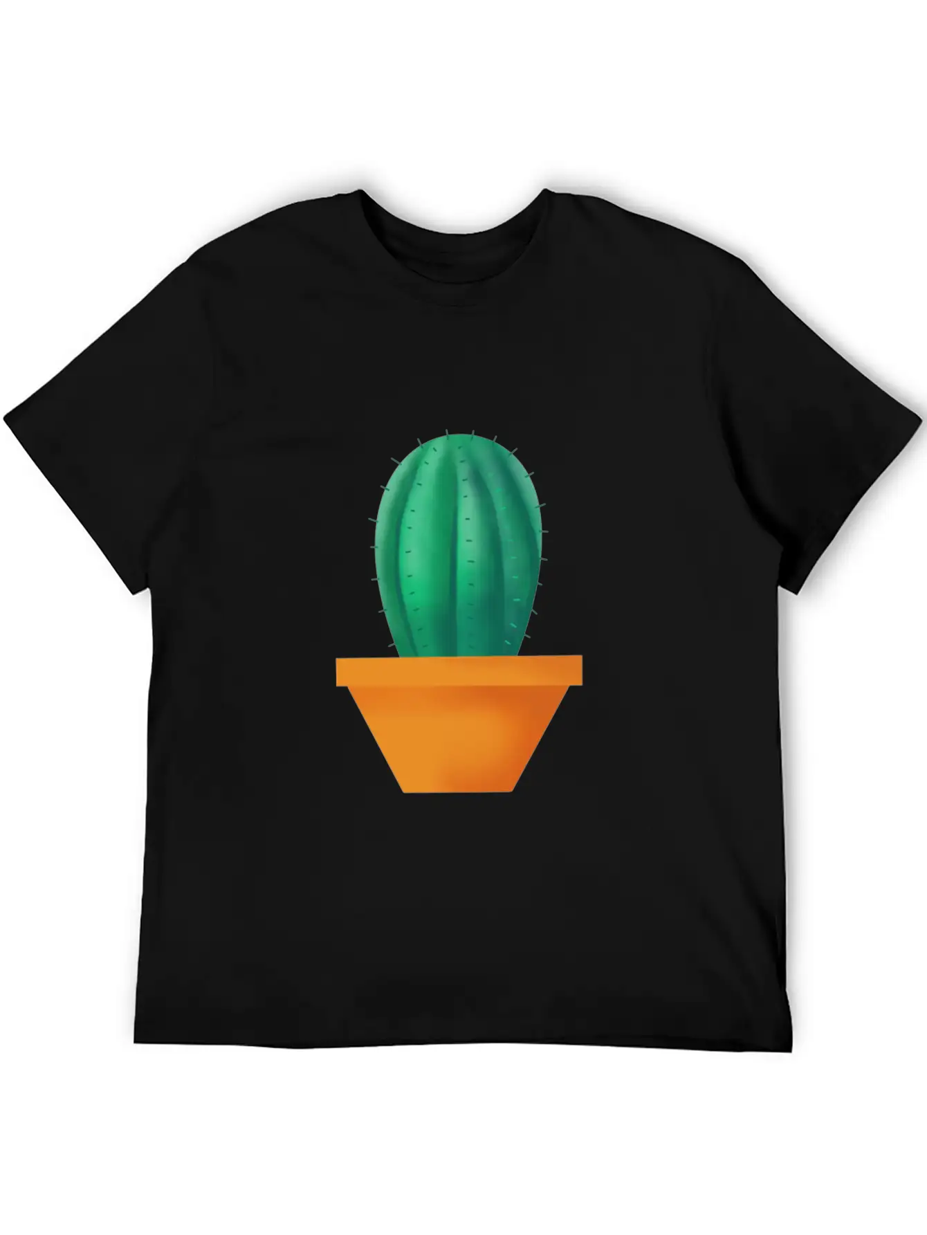 Wonderful Cactus Basic Graphic T-Shirt – Daily Comfort In Soft Cotton
