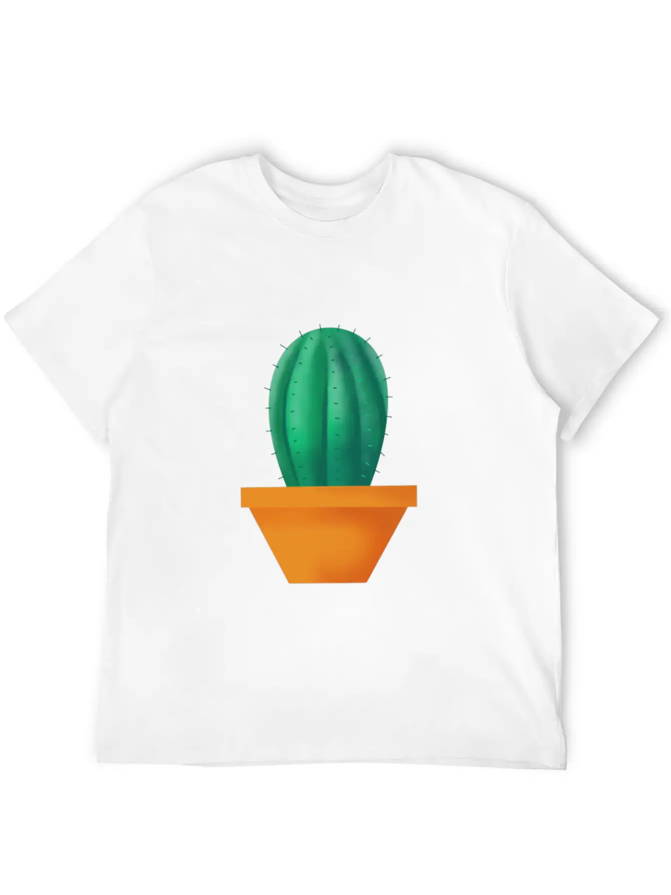Wonderful Cactus Basic Graphic T-Shirt – Daily Comfort In Soft Cotton