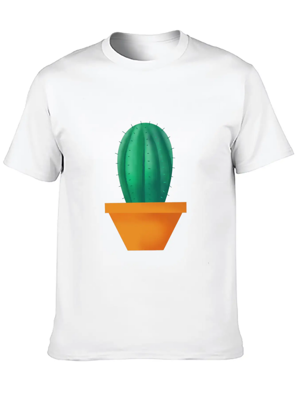 Wonderful Cactus Basic Graphic T-Shirt – Daily Comfort In Soft Cotton