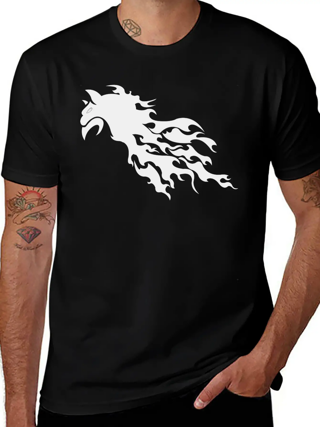 Wonderful Lion Stylish Everyday T-Shirt – Unisex Basic Cotton Tee