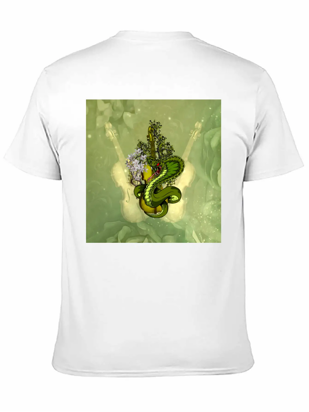 Wonderful Violin Basic Graphic T-Shirt – Daily Comfort In Soft Cotton