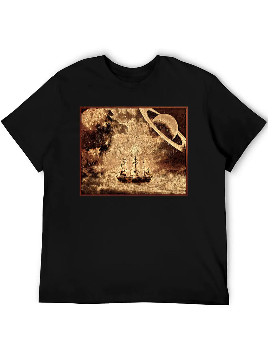 Wooden Ship In A Galaxy Far Away Classic Cotton Tee – Unisex Comfort For Any Season