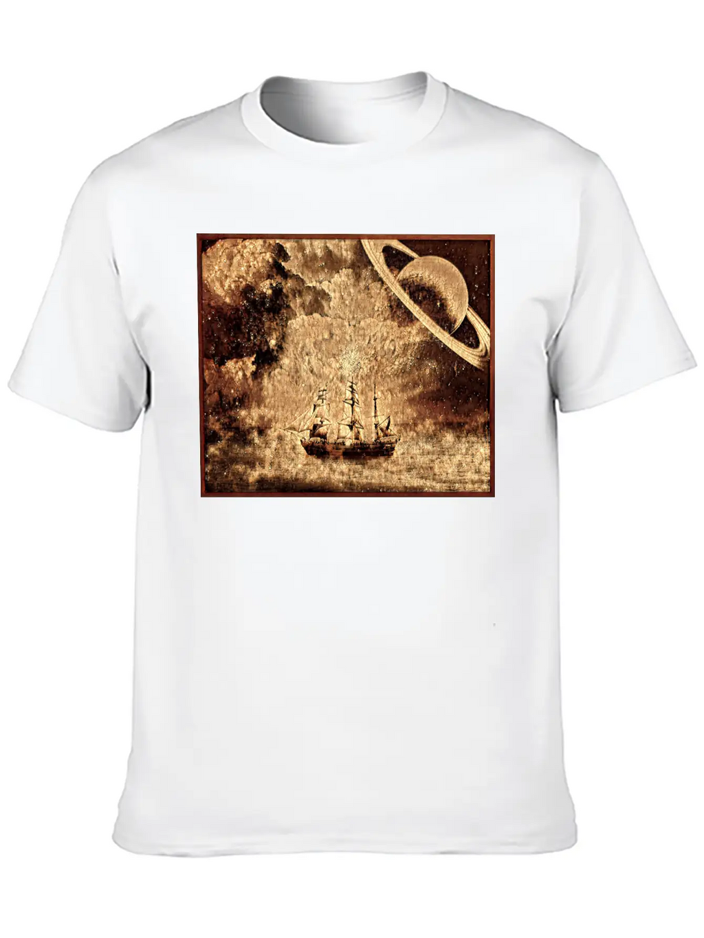 Wooden Ship In A Galaxy Far Away Classic Cotton Tee – Unisex Comfort For Any Season