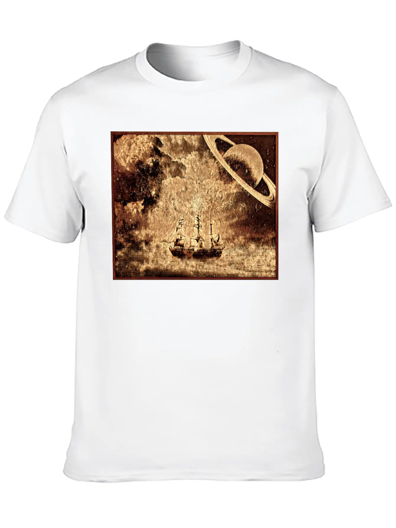 Wooden Ship In A Galaxy Far Away Classic Cotton Tee – Unisex Comfort For Any Season