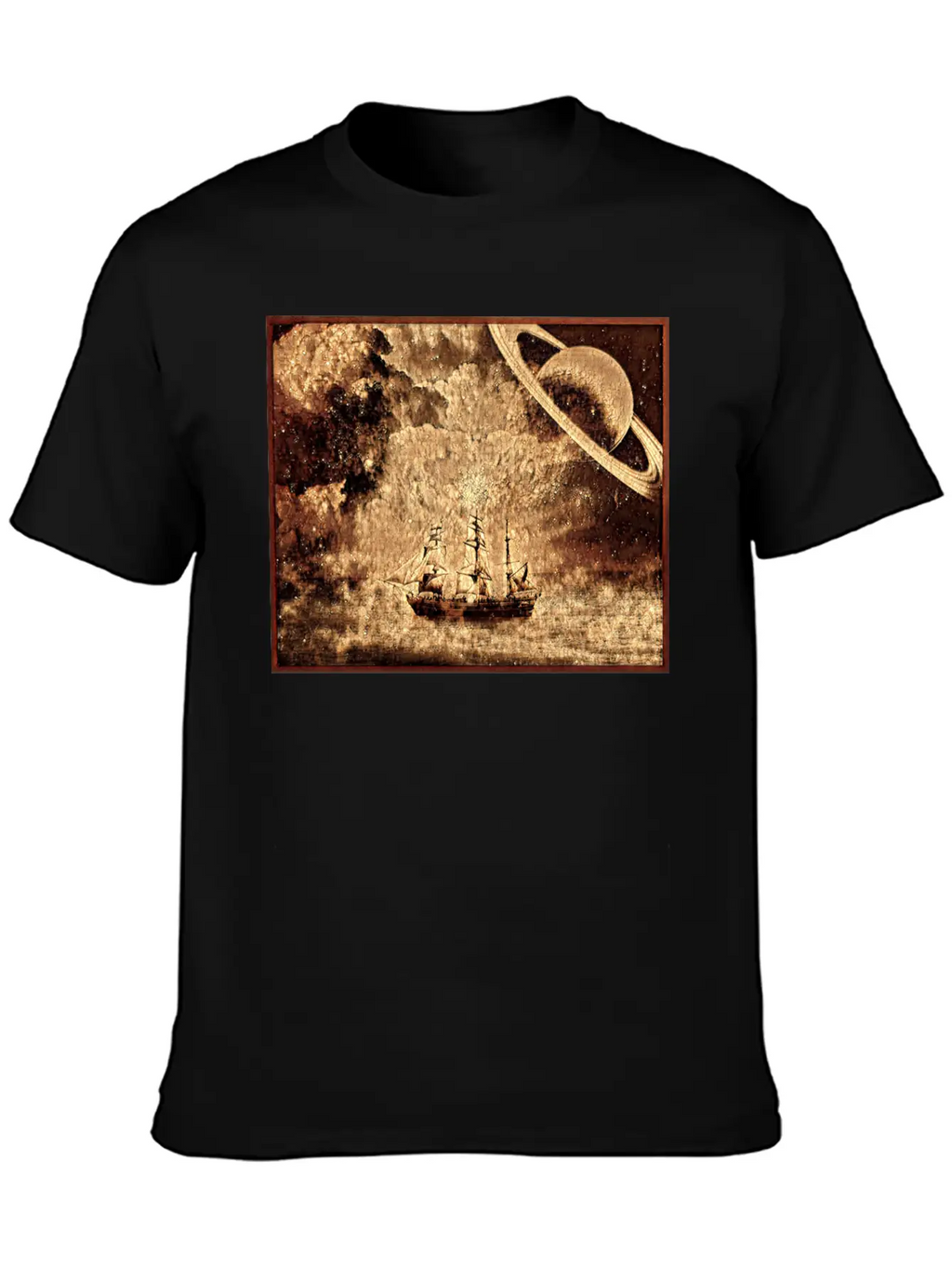 Wooden Ship In A Galaxy Far Away Classic Cotton Tee – Unisex Comfort For Any Season