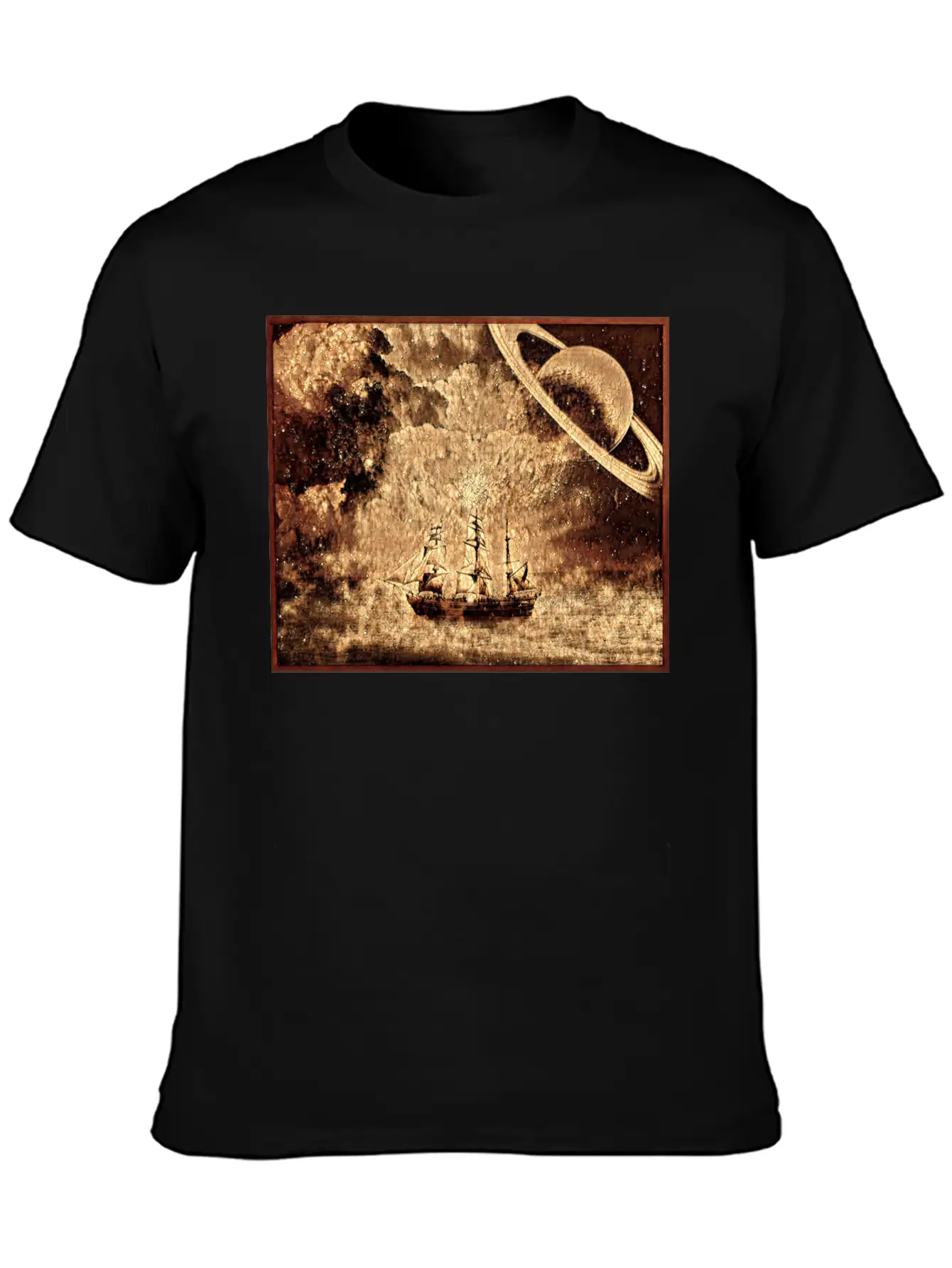 Wooden Ship In A Galaxy Far Away Classic Cotton Tee – Unisex Comfort For Any Season
