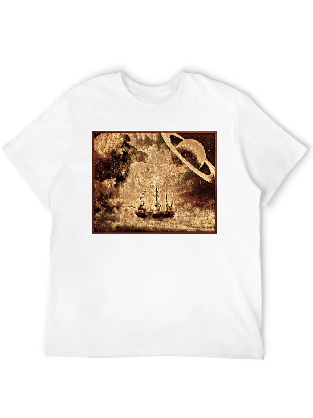 Wooden Ship In A Galaxy Far Away Classic Cotton Tee – Unisex Comfort For Any Season