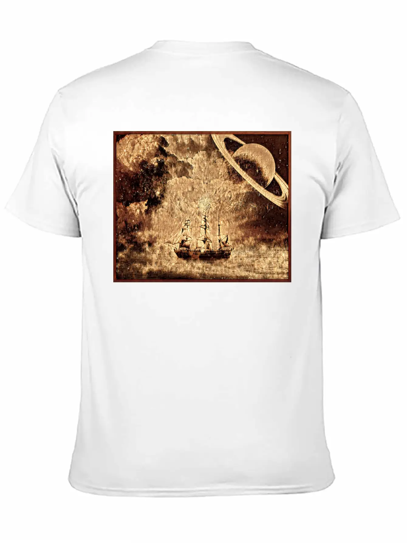 Wooden Ship In A Galaxy Far Away Classic Cotton Tee – Unisex Comfort For Any Season