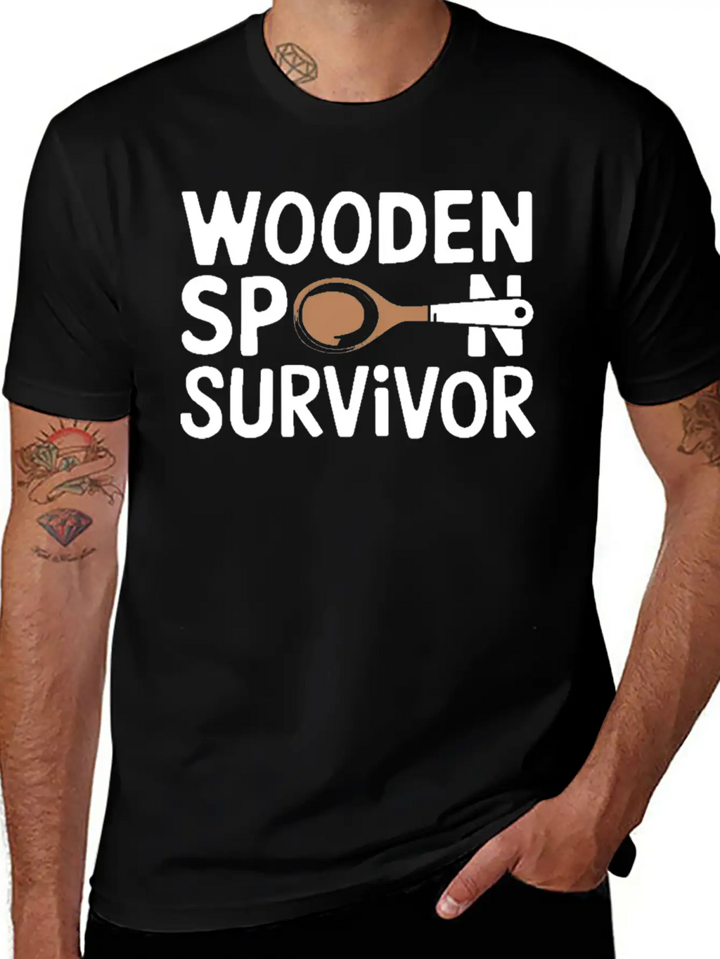 Wooden Spoon Survivor Breathable Soft Cotton T-Shirt – Timeless Casual Look