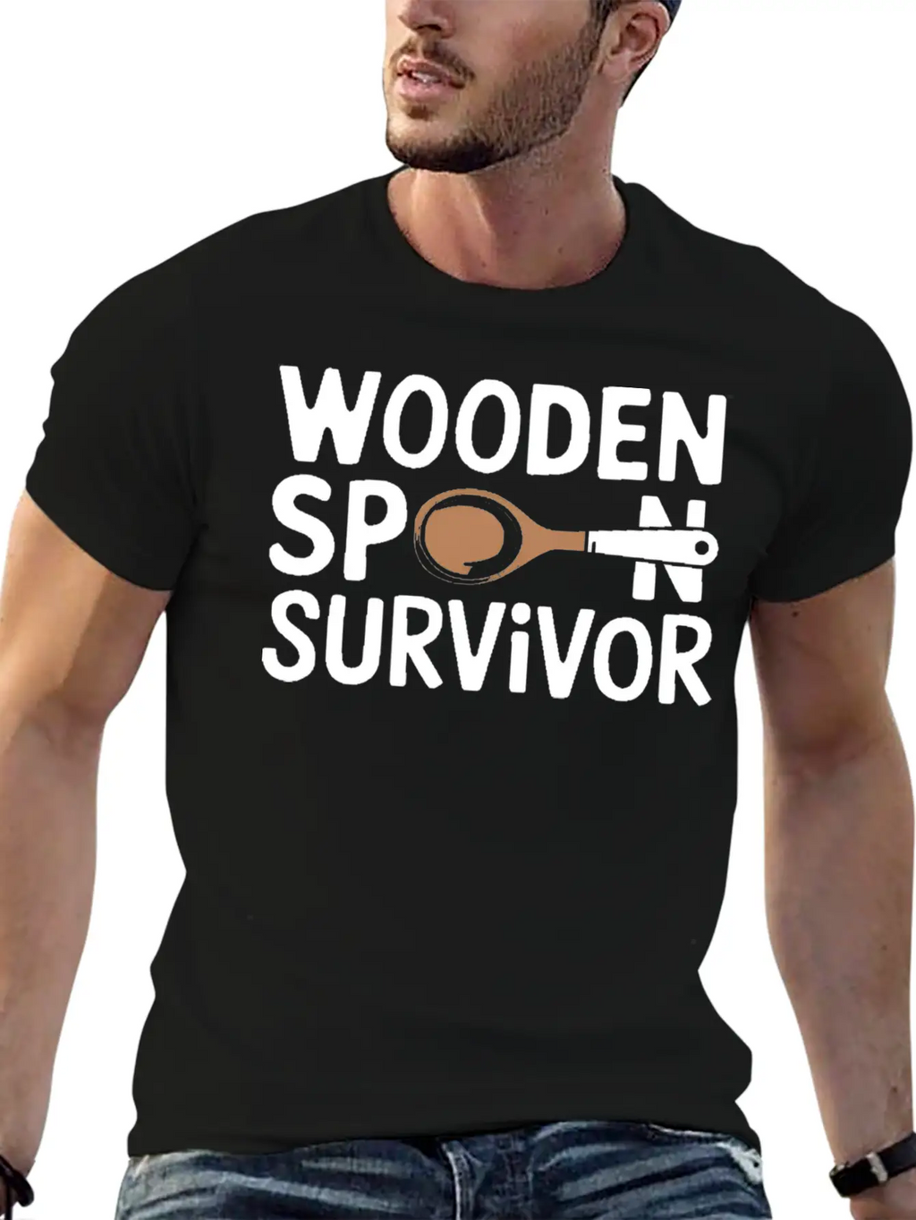 Wooden Spoon Survivor Breathable Soft Cotton T-Shirt – Timeless Casual Look
