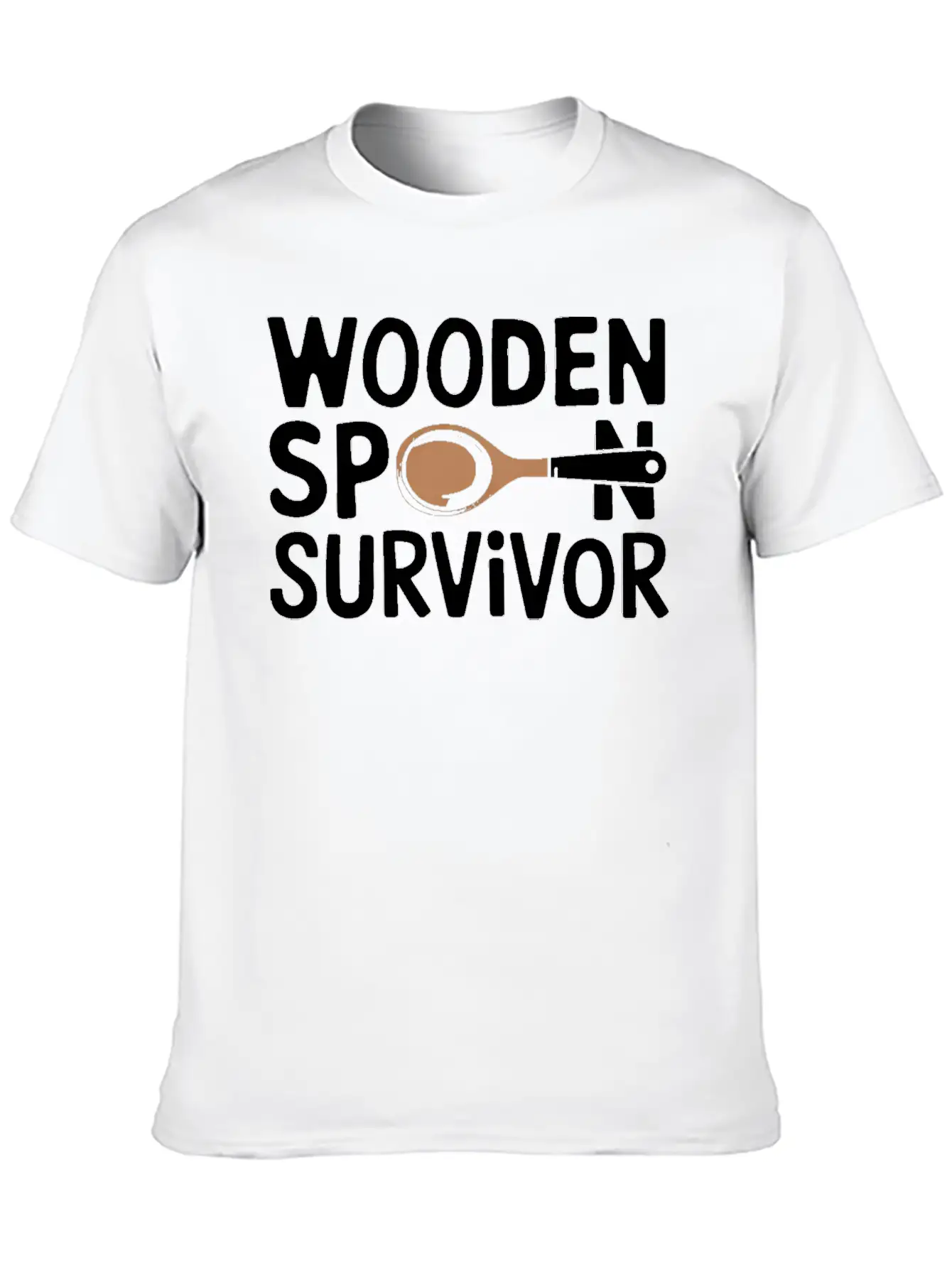 Wooden Spoon Survivor Breathable Soft Cotton T-Shirt – Timeless Casual Look