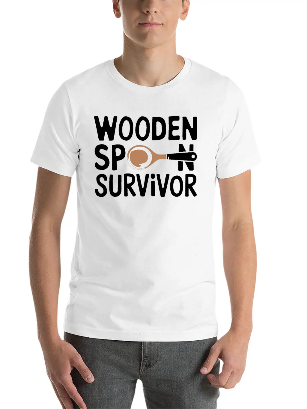Wooden Spoon Survivor Breathable Soft Cotton T-Shirt – Timeless Casual Look