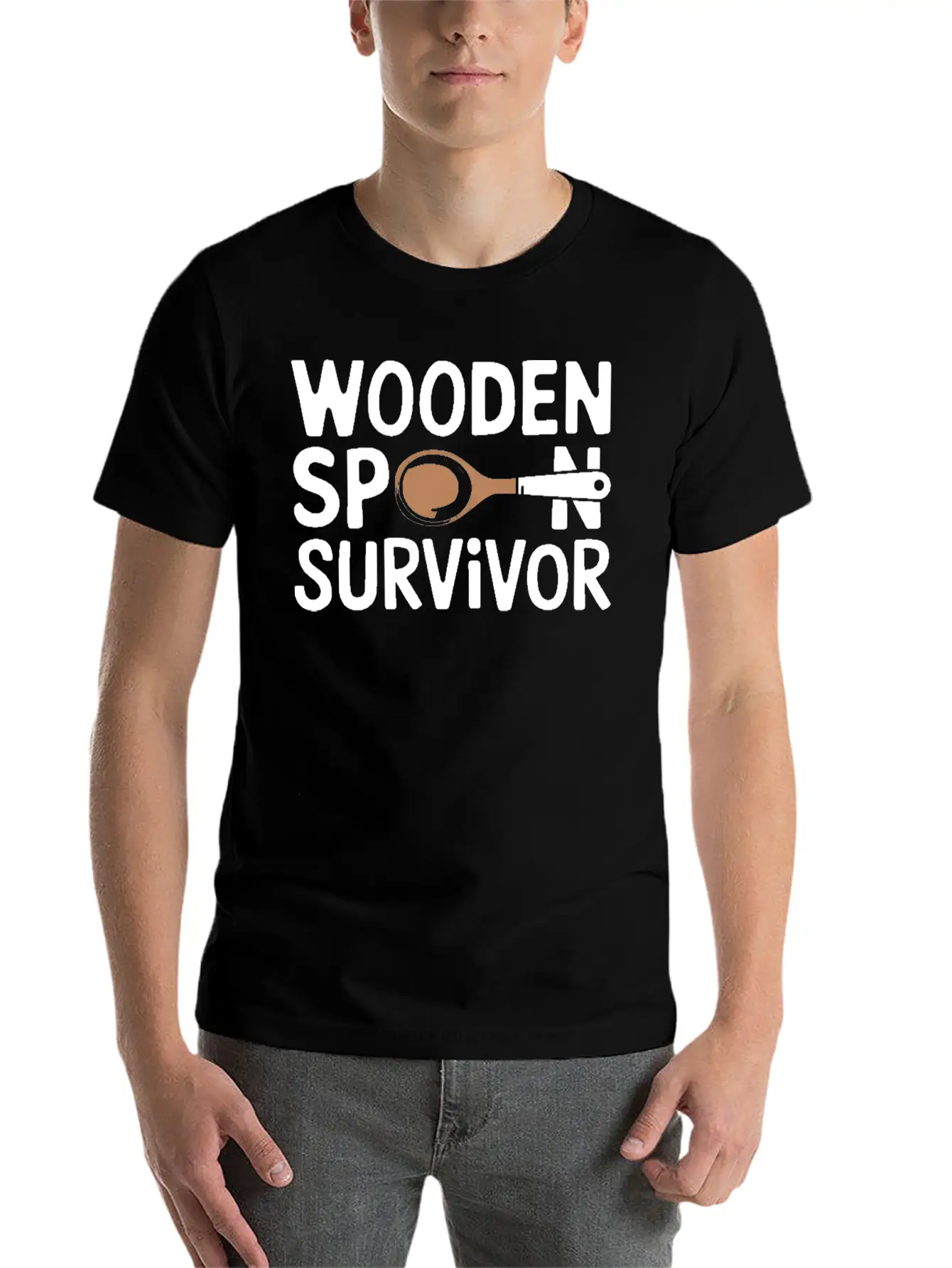 Wooden Spoon Survivor Breathable Soft Cotton T-Shirt – Timeless Casual Look