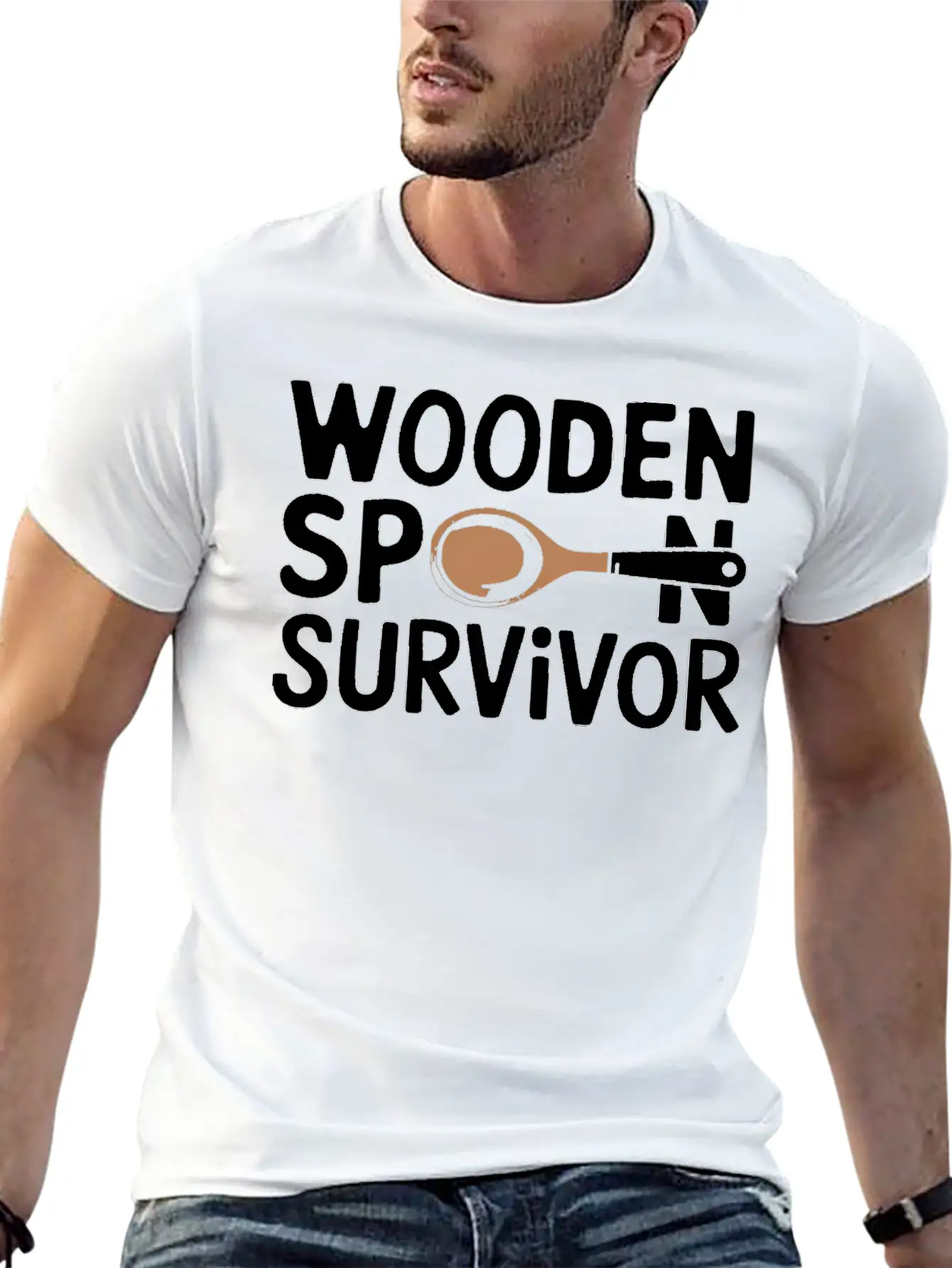 Wooden Spoon Survivor Breathable Soft Cotton T-Shirt – Timeless Casual Look