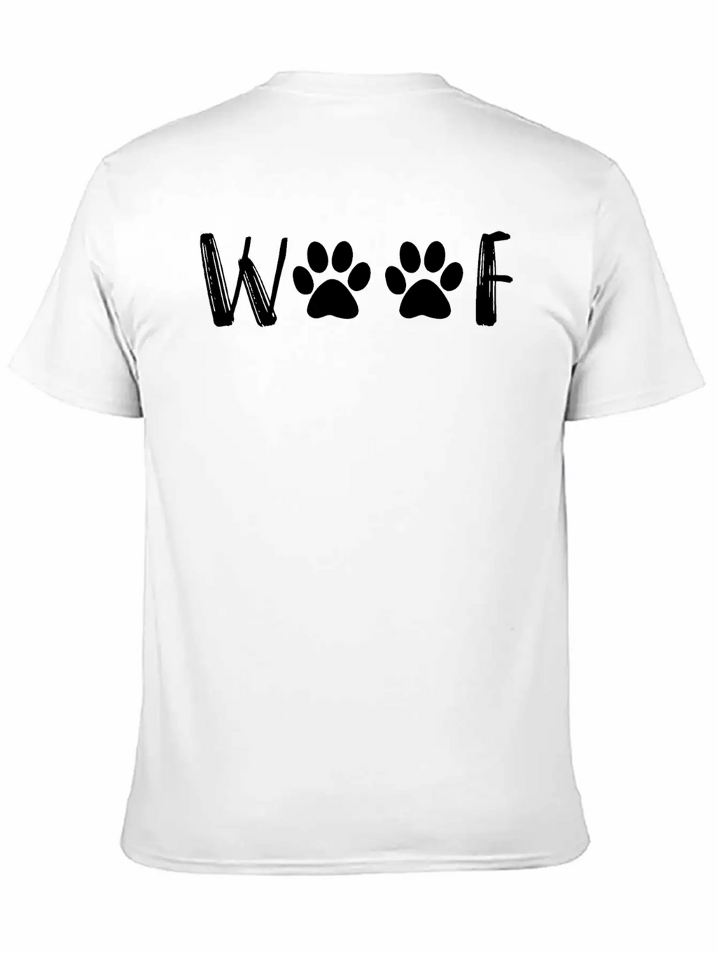 Woof, Dog, Mom Gift, Custom Dog Shirt,dog Mom Gift Breathable Soft Cotton T-Shirt – Timeless Casual Look