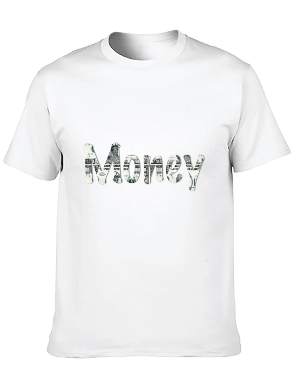 Word Money Unisex Casual T-Shirt – Clean Design For Daily Comfort