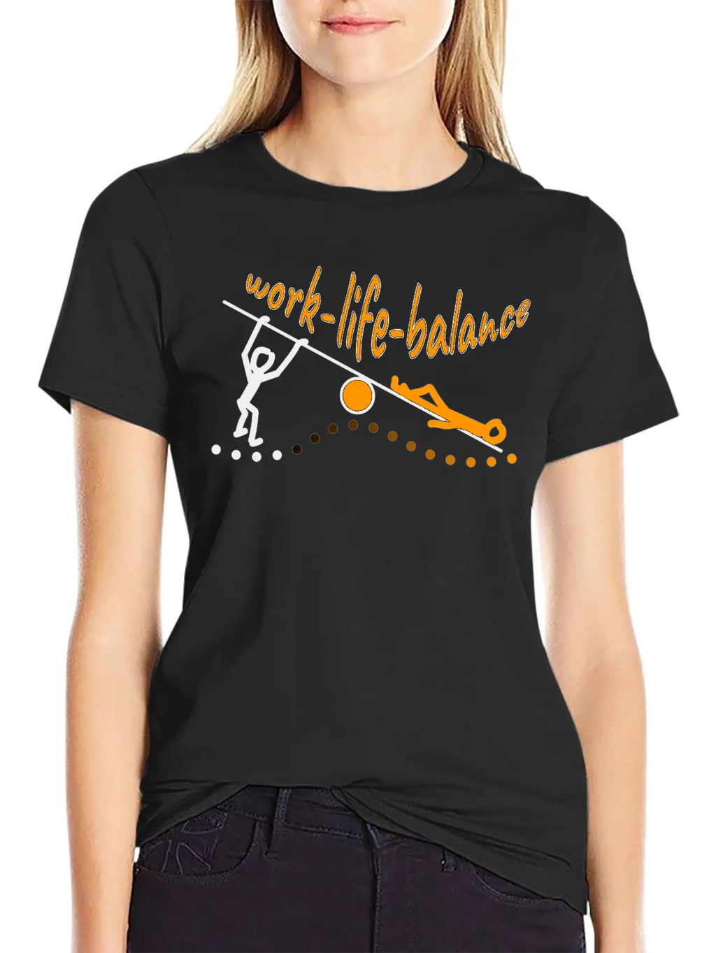 Work Life Balance Essential Cotton Tee For Daily Outfits – Unisex Style