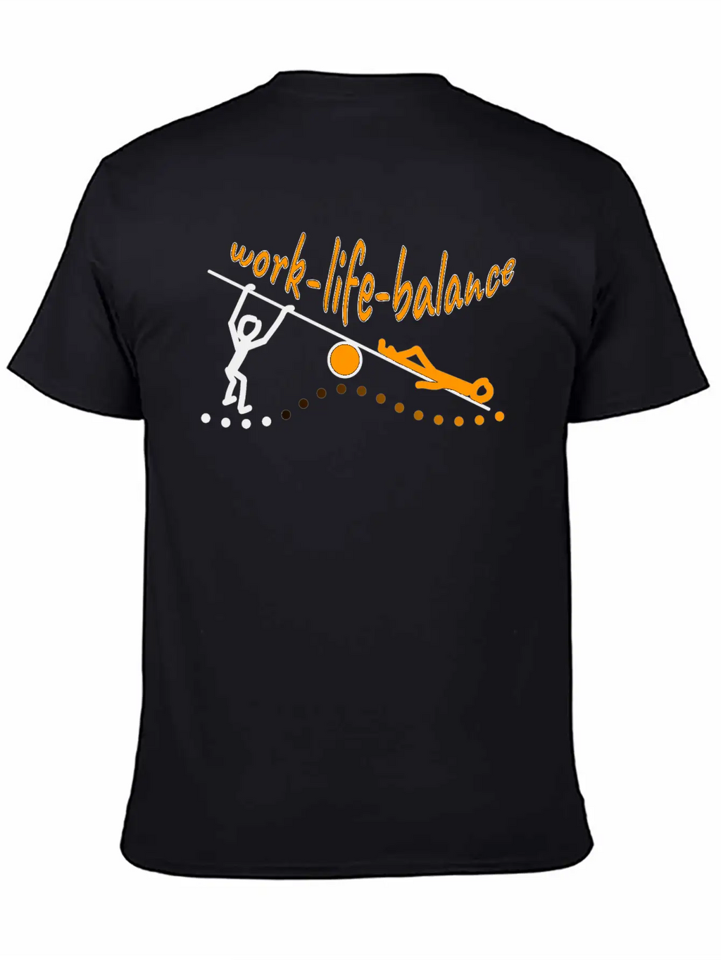 Work Life Balance Essential Cotton Tee For Daily Outfits – Unisex Style