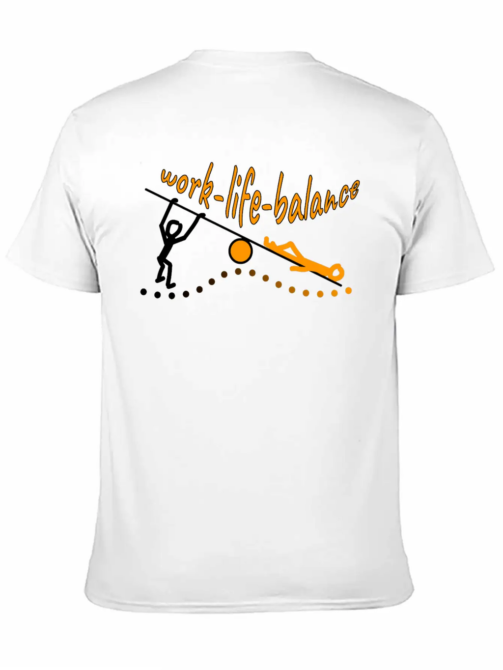 Work Life Balance Essential Cotton Tee For Daily Outfits – Unisex Style