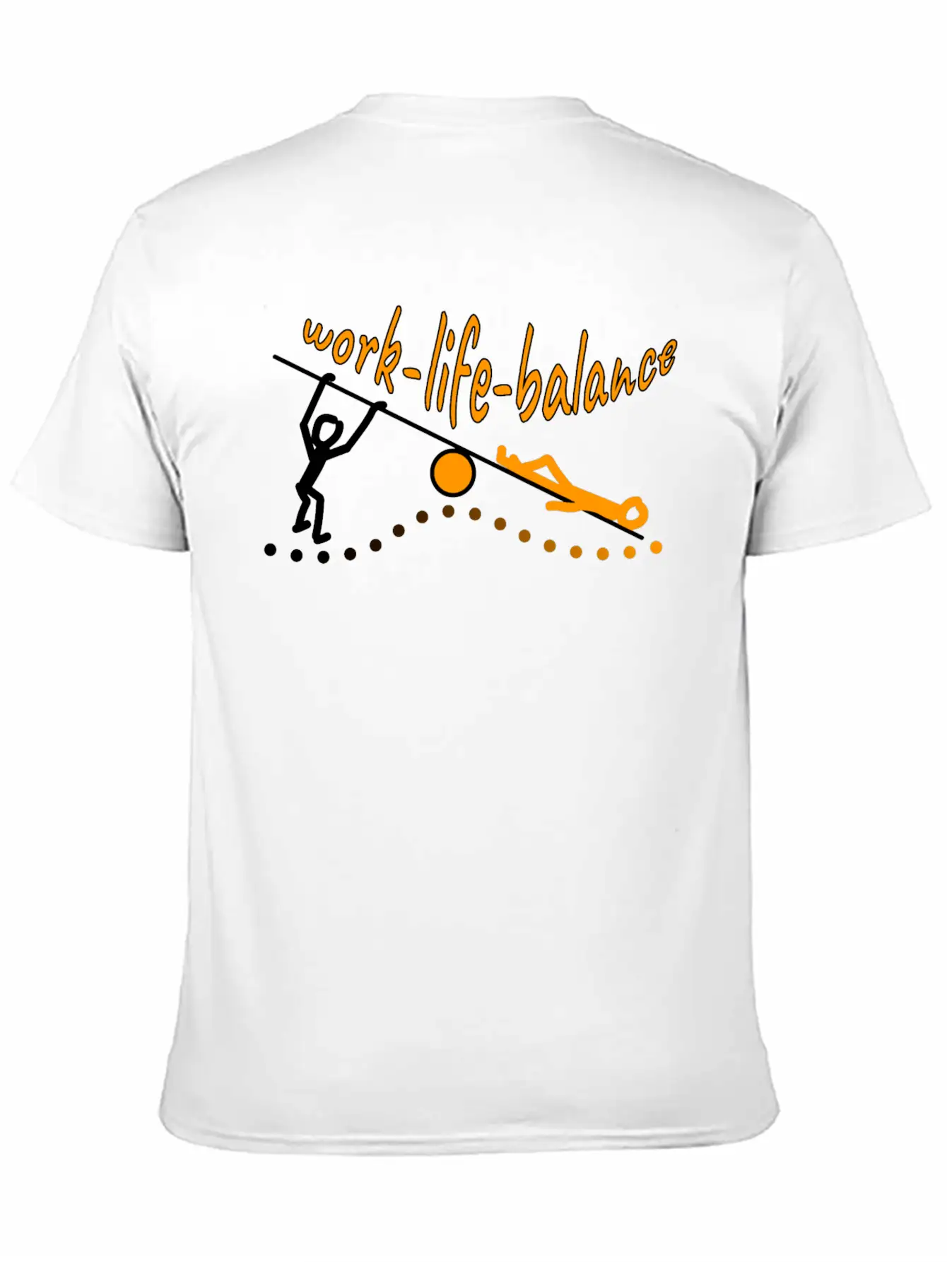 Work Life Balance Essential Cotton Tee For Daily Outfits – Unisex Style