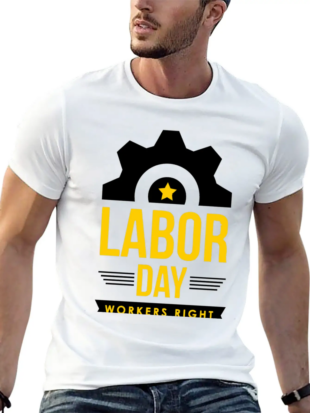Workers Right Breathable Graphic T-Shirt – Perfect For Casual Days