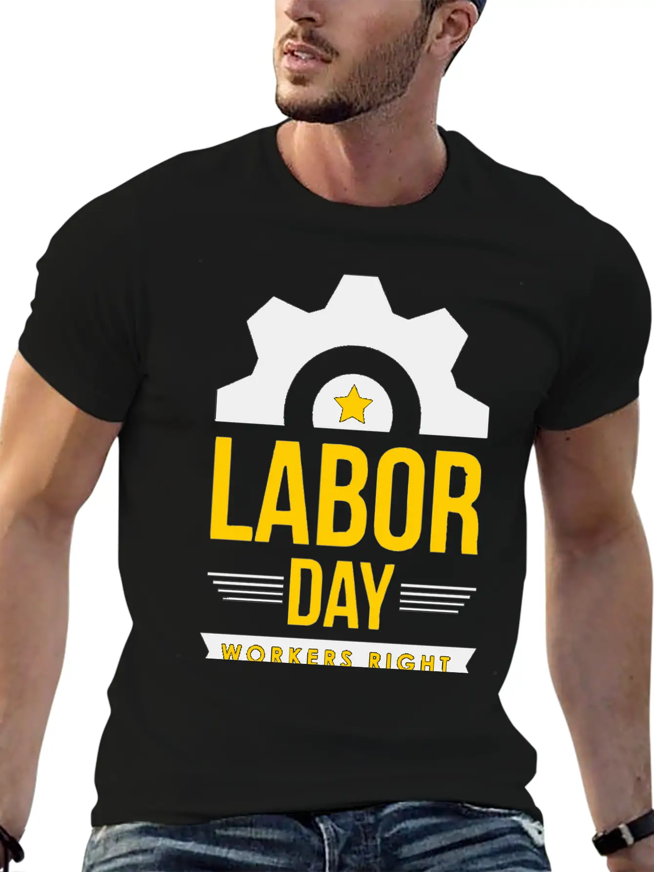 Workers Right Breathable Graphic T-Shirt – Perfect For Casual Days
