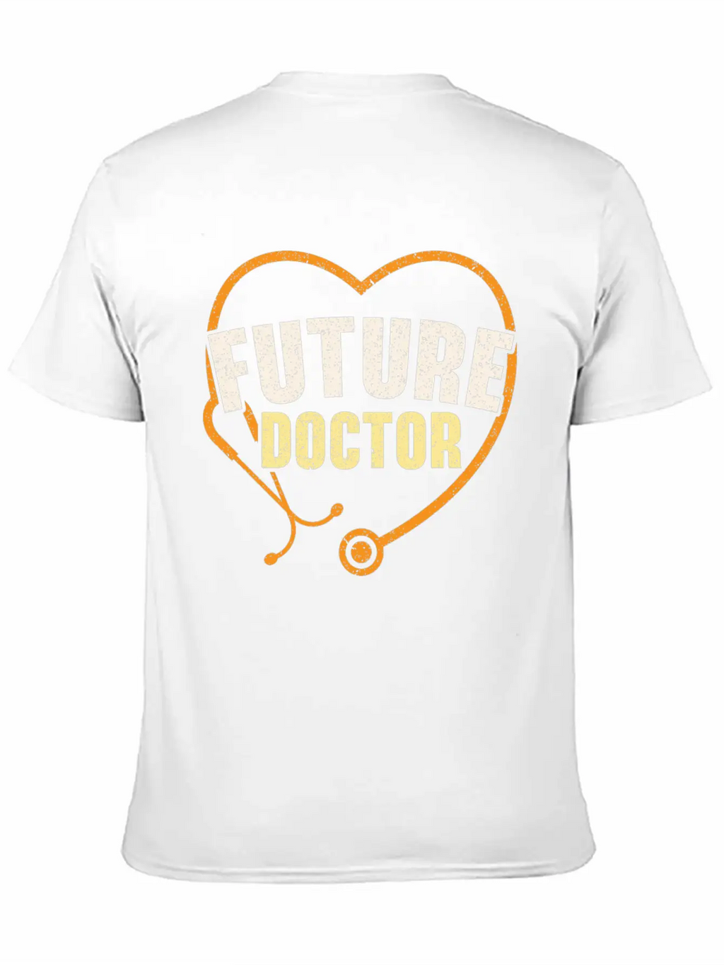 Working Hard To Be A Doctor Medicine Stethoscope Essential Cotton Tee For Daily Outfits – Unisex Style