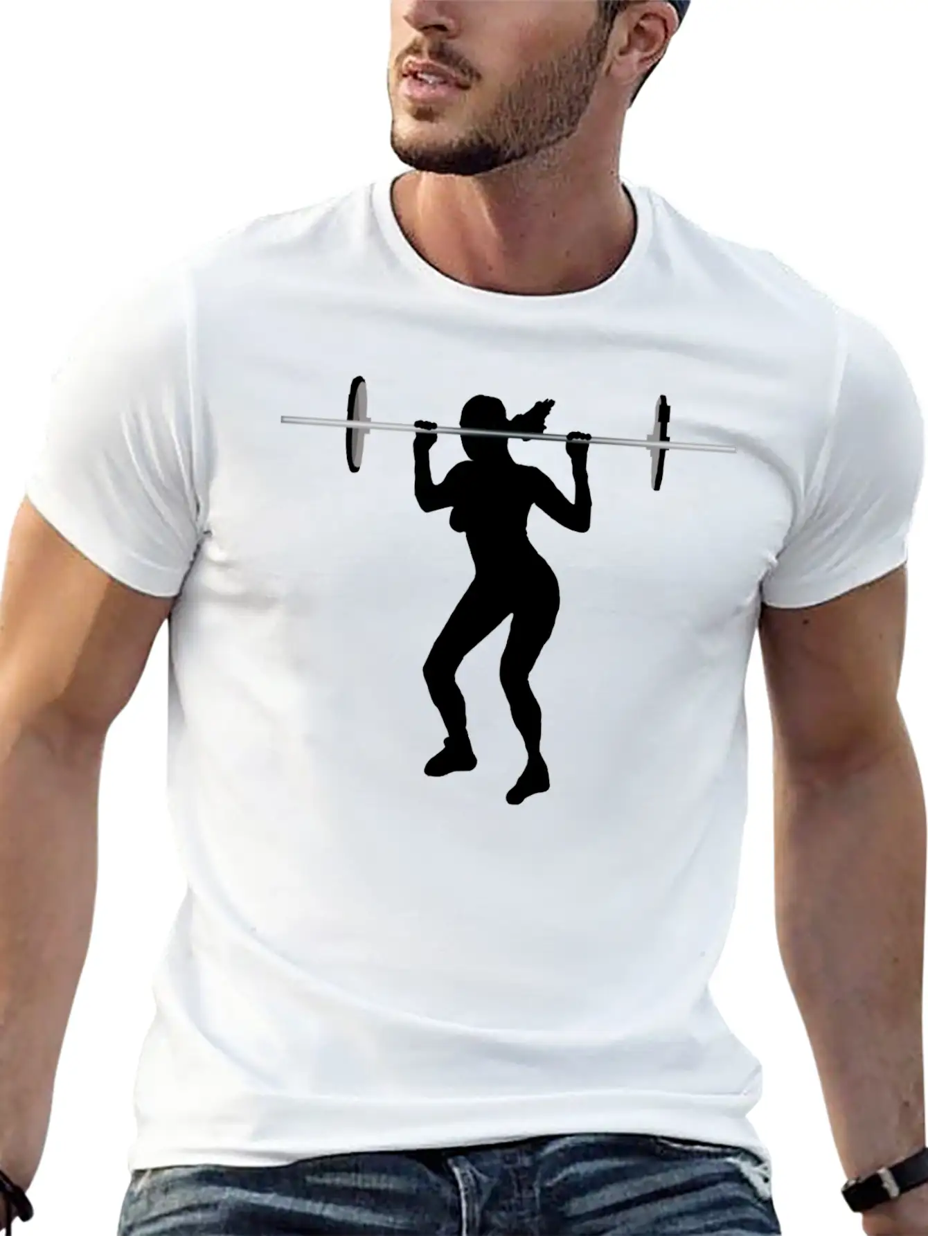 Workout Breathable Graphic T-Shirt – Perfect For Casual Days
