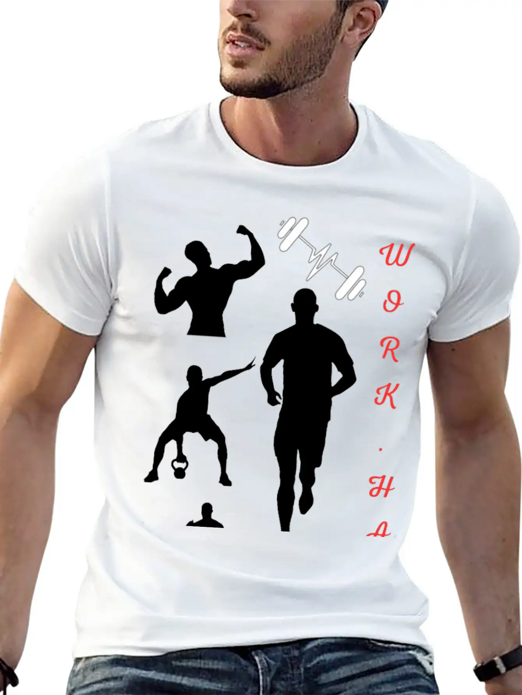 Workout Relaxed Everyday Tee – Lightweight And Durable Cotton