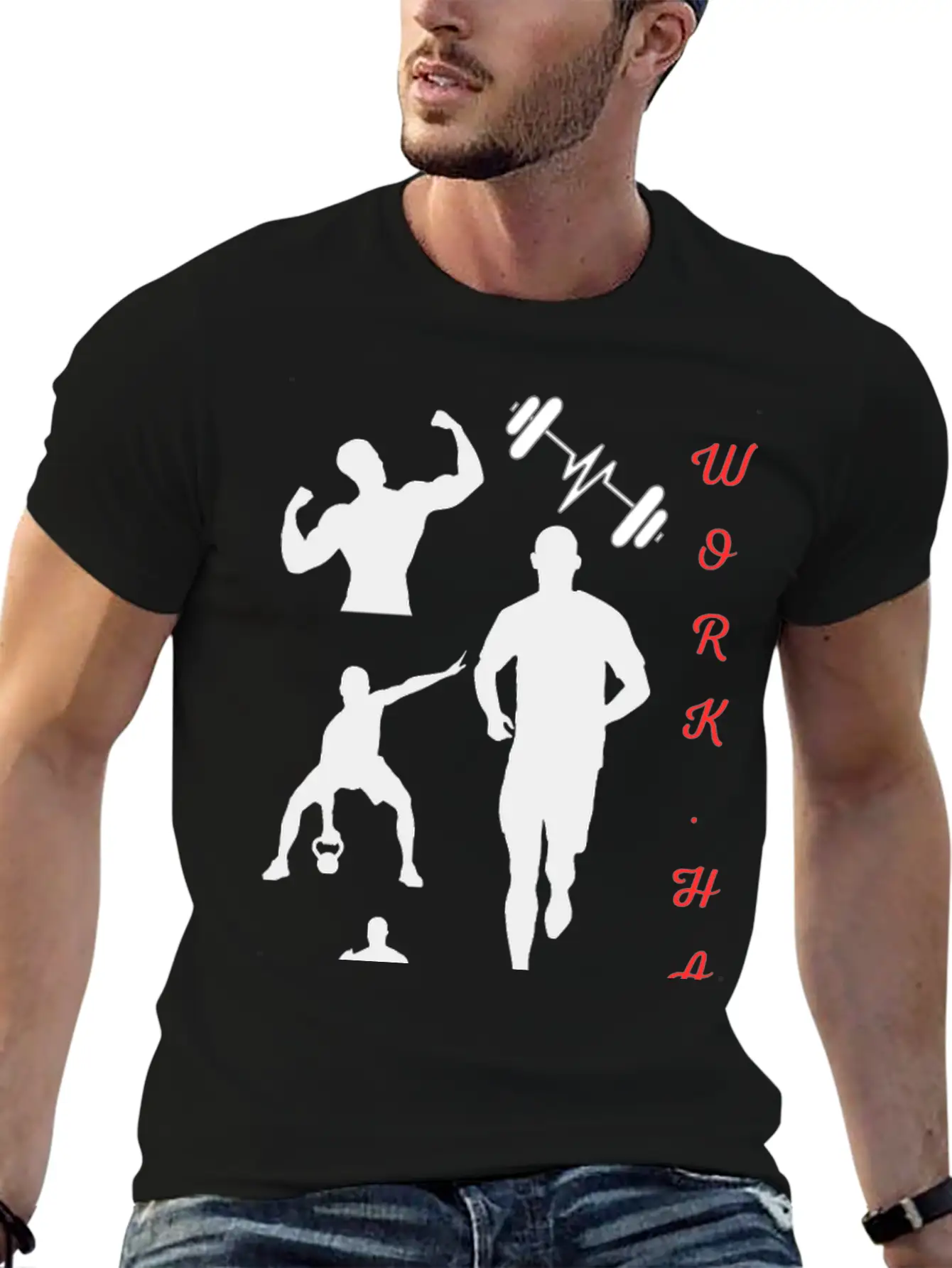 Workout Relaxed Everyday Tee – Lightweight And Durable Cotton