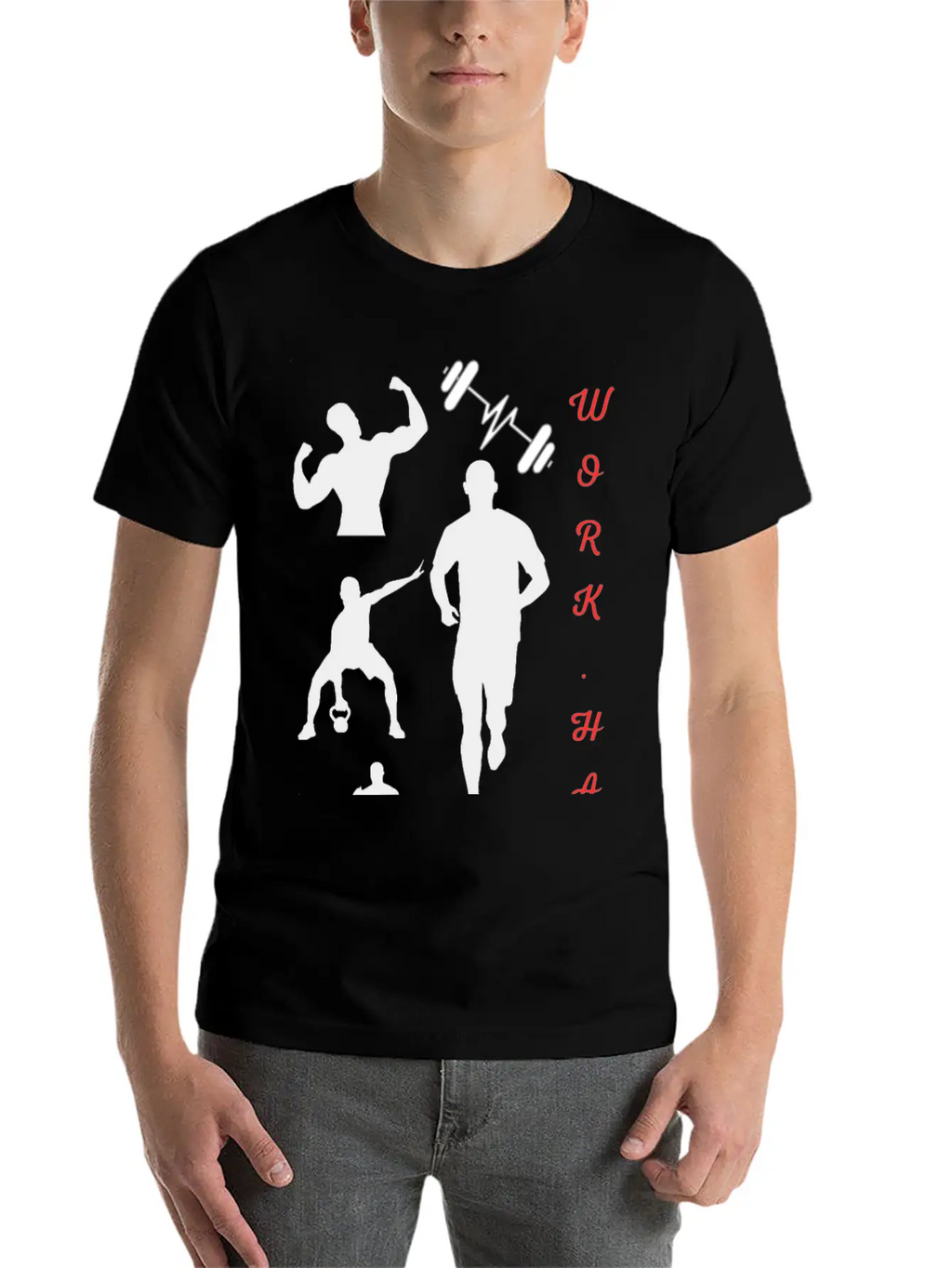 Workout Relaxed Everyday Tee – Lightweight And Durable Cotton