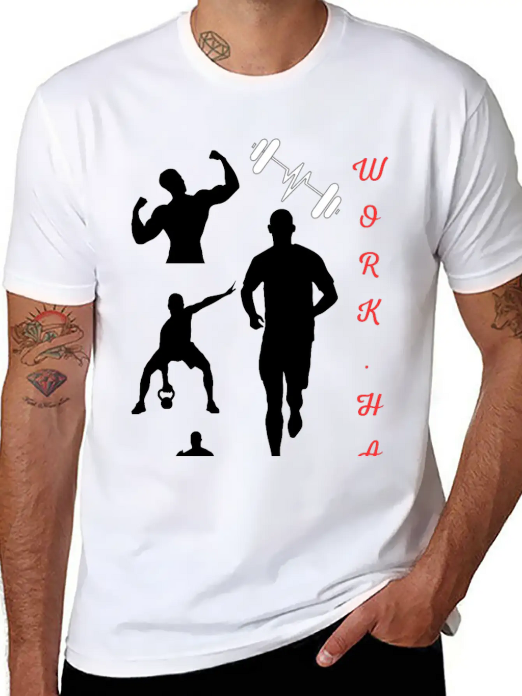 Workout Relaxed Everyday Tee – Lightweight And Durable Cotton