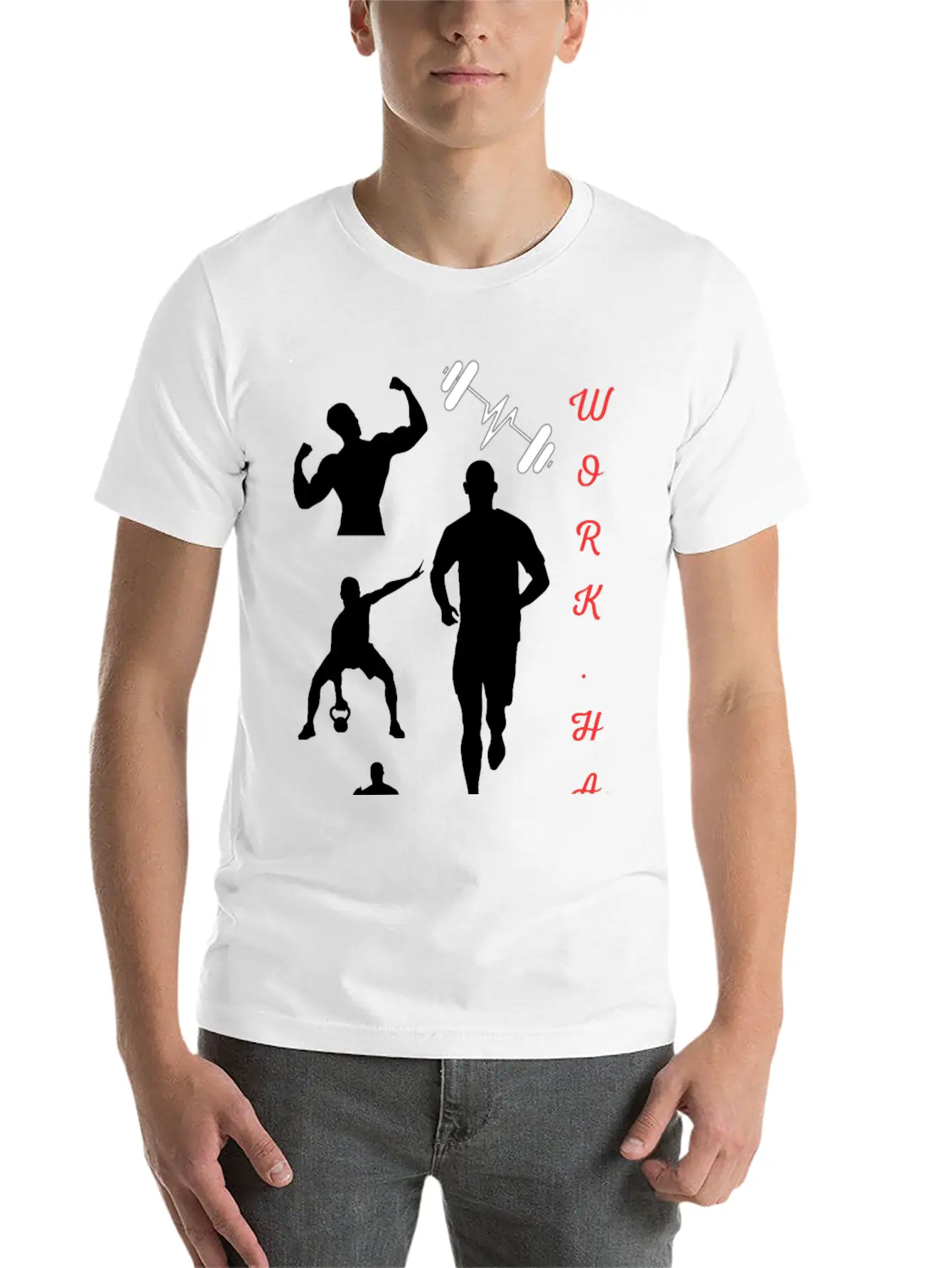 Workout Relaxed Everyday Tee – Lightweight And Durable Cotton