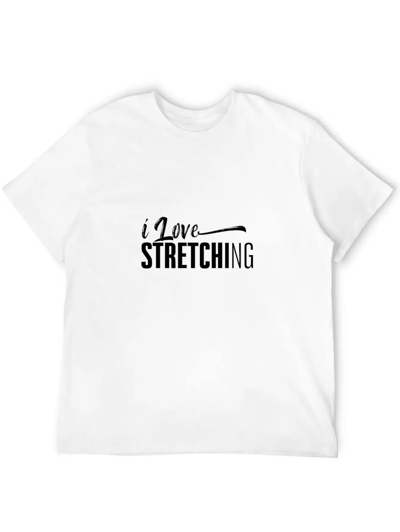 Workout Stretching Basic Graphic T-Shirt – Daily Comfort In Soft Cotton