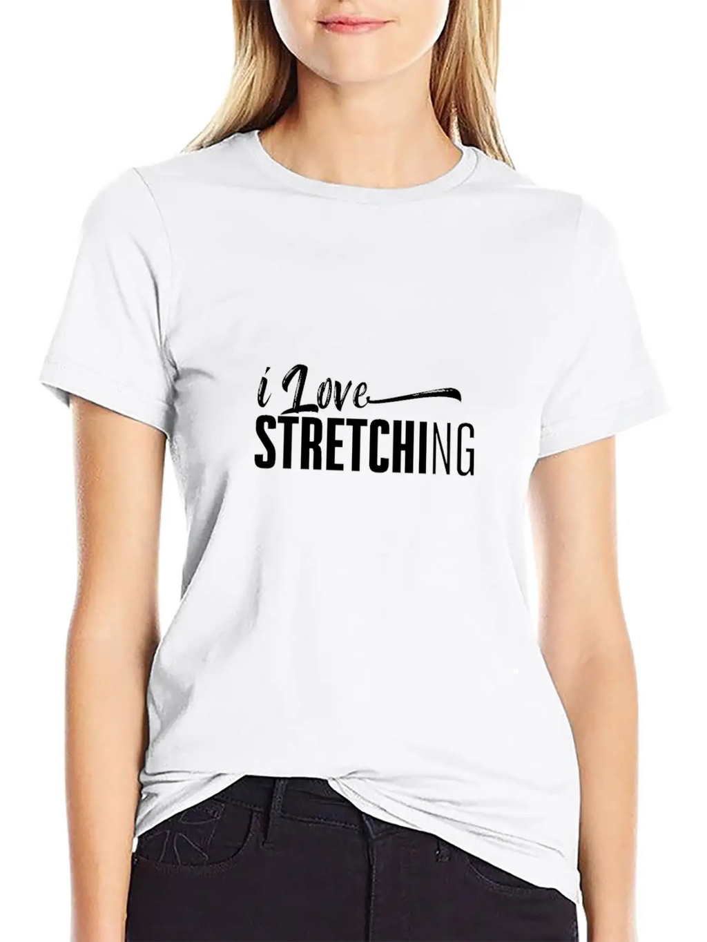 Workout Stretching Basic Graphic T-Shirt – Daily Comfort In Soft Cotton