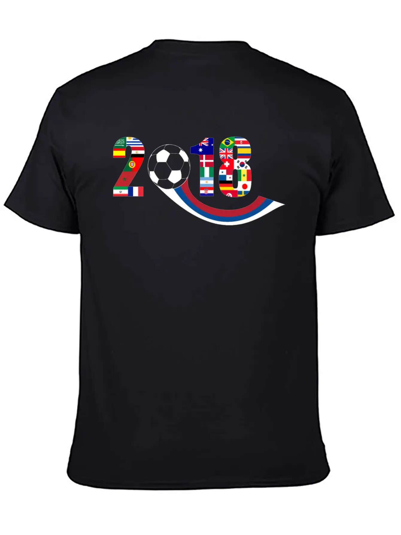 World Football Soccer Championship 32 Countries Breathable Graphic T-Shirt – Perfect For Casual Days