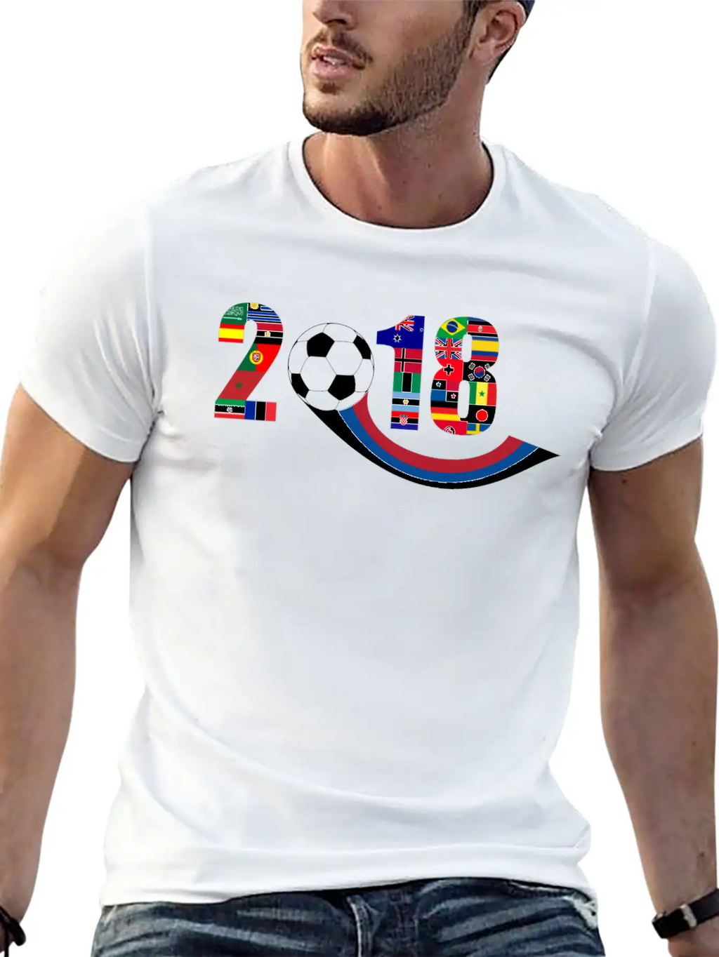 World Football Soccer Championship 32 Countries Breathable Graphic T-Shirt – Perfect For Casual Days