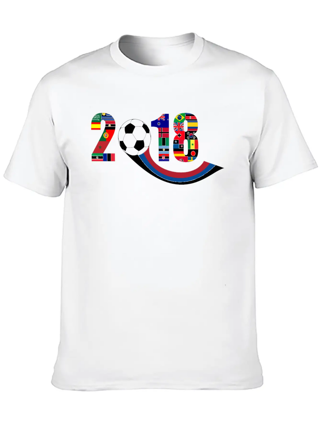 World Football Soccer Championship 32 Countries Breathable Graphic T-Shirt – Perfect For Casual Days