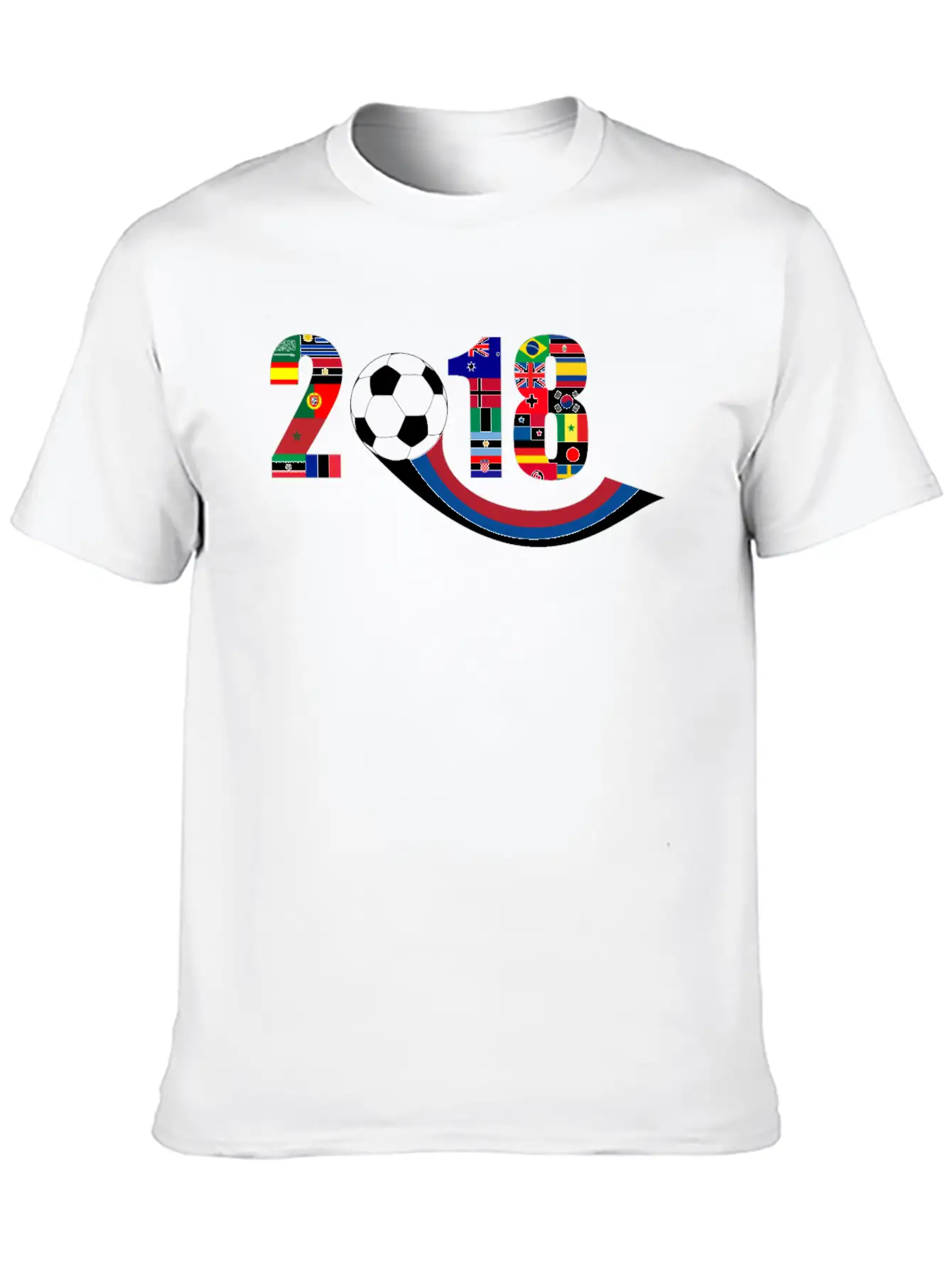 World Football Soccer Championship 32 Countries Breathable Graphic T-Shirt – Perfect For Casual Days