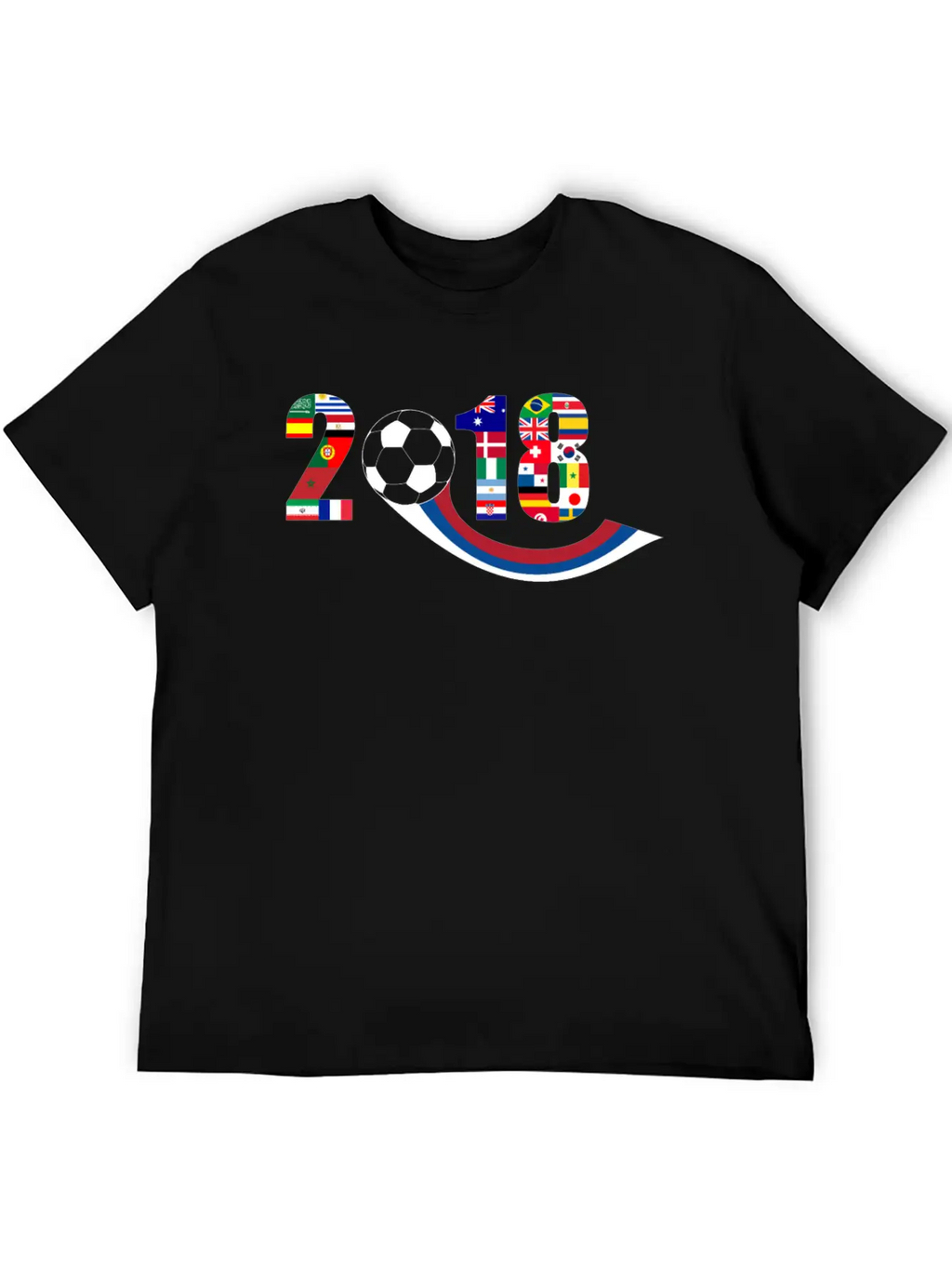 World Football Soccer Championship 32 Countries Breathable Graphic T-Shirt – Perfect For Casual Days